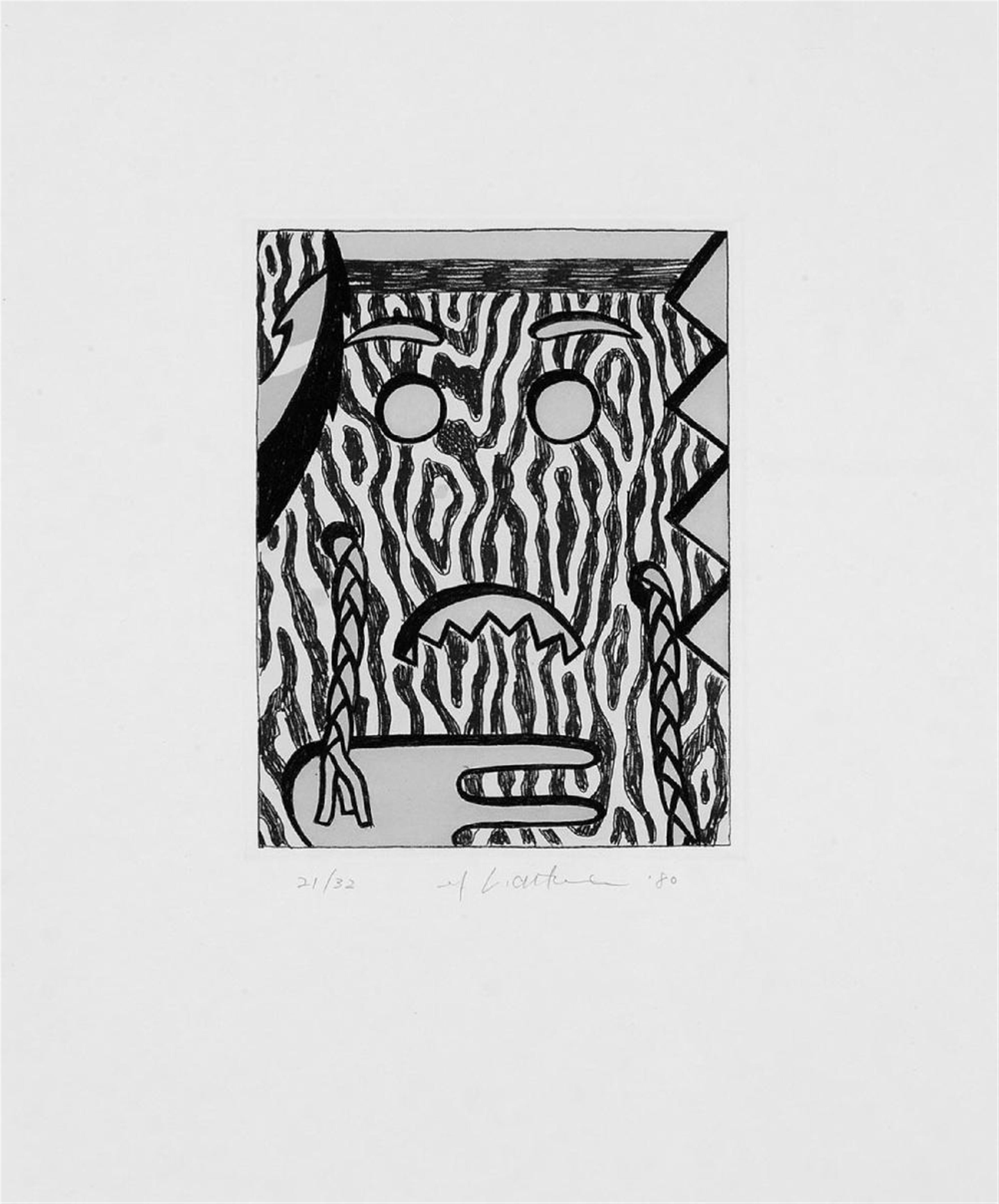 Roy Lichtenstein - Head with Braids - image-1