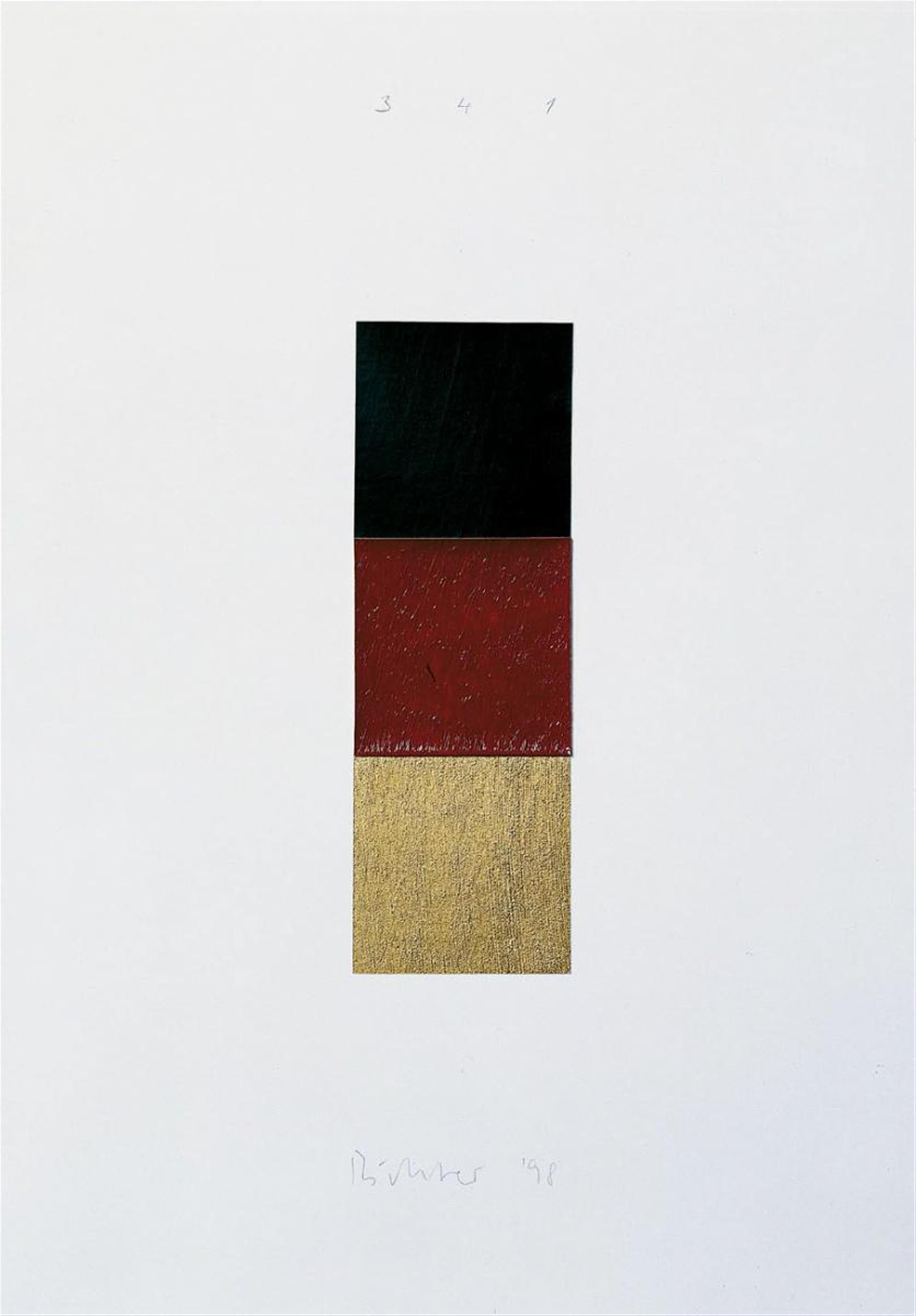 Gerhard Richter - Schwarz-rot-gold - image-1