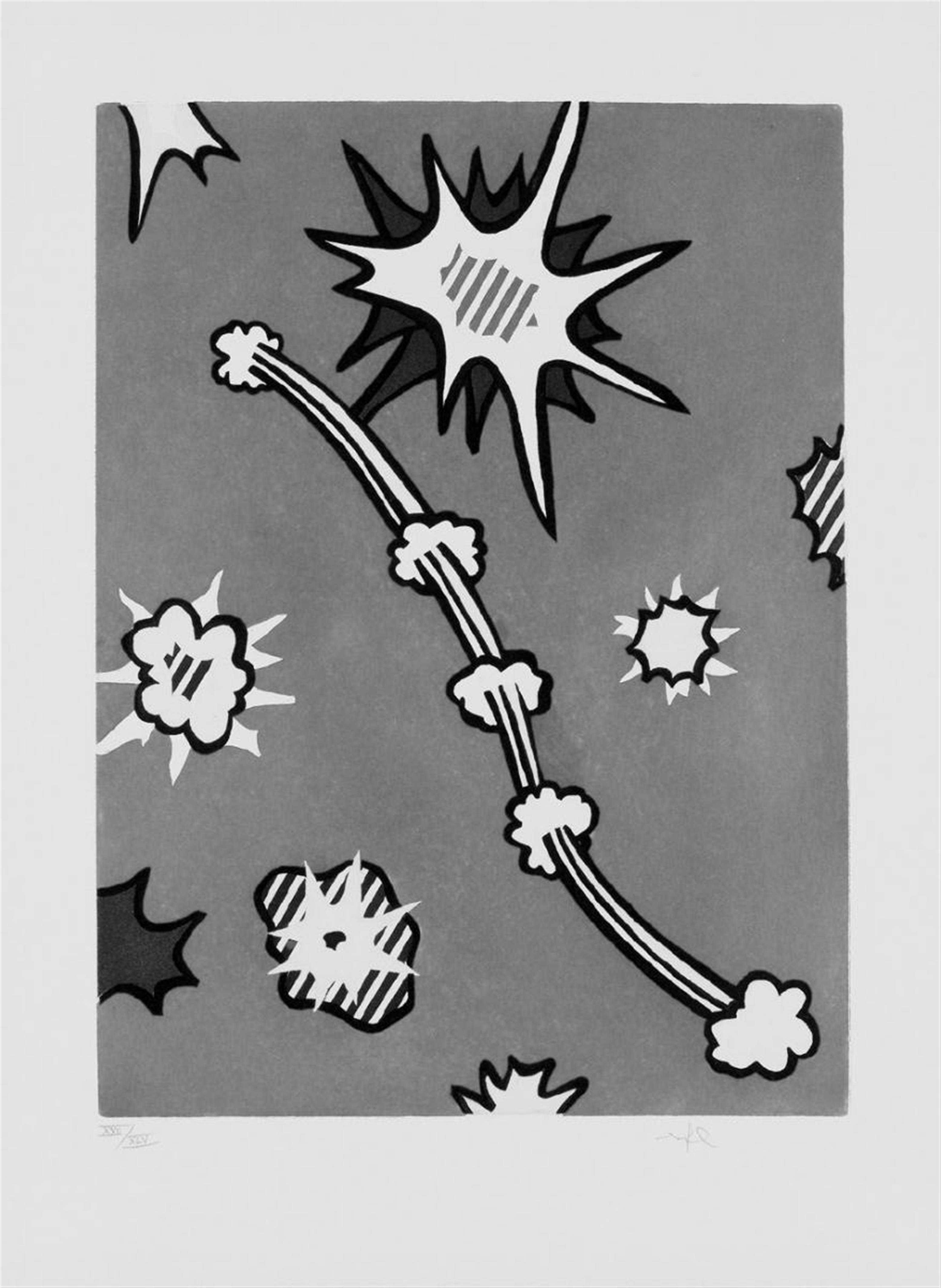 Roy Lichtenstein - Illustration for "De Denver au Montana, Départ 27 Mai 1972" II - image-1