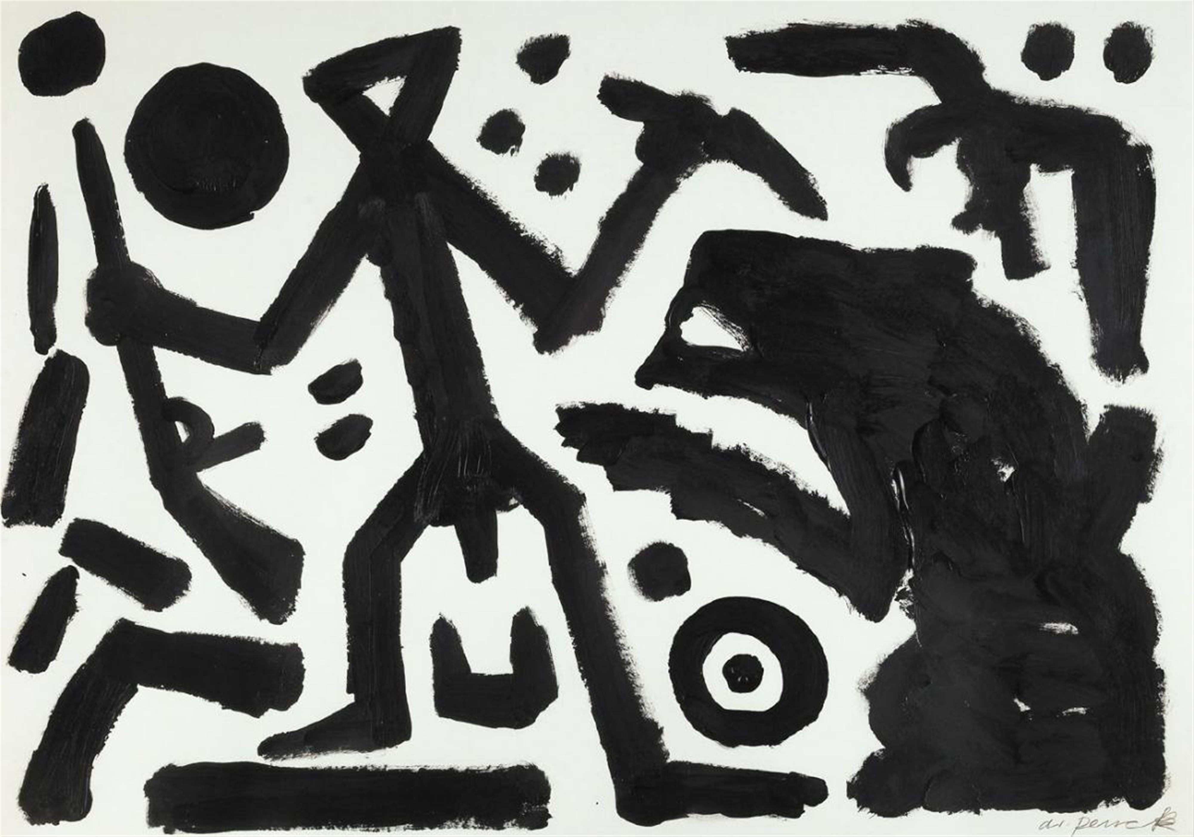 A.R. Penck - Ohne Titel - image-1