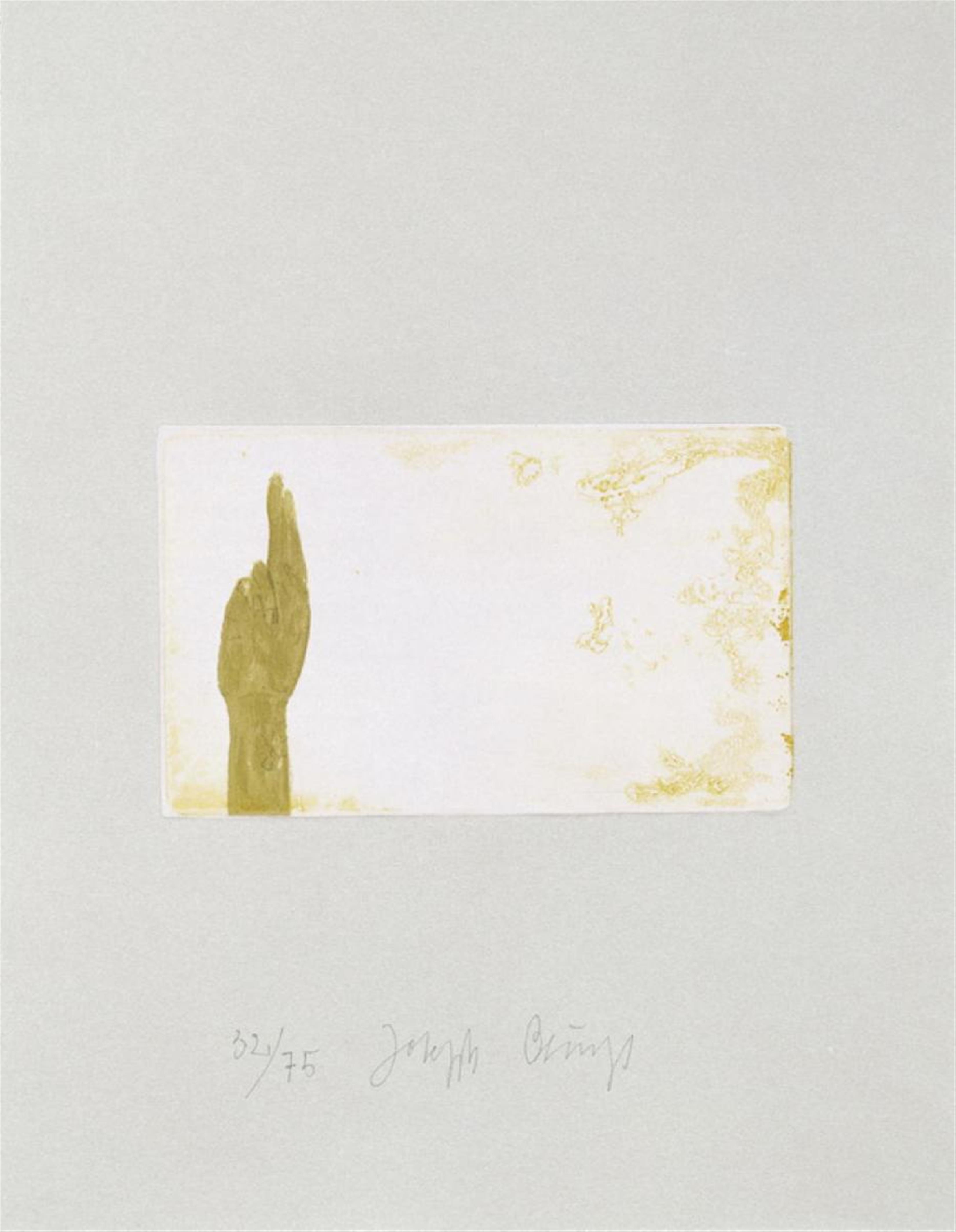 Joseph Beuys - SUITE SCHWURHAND - image-1