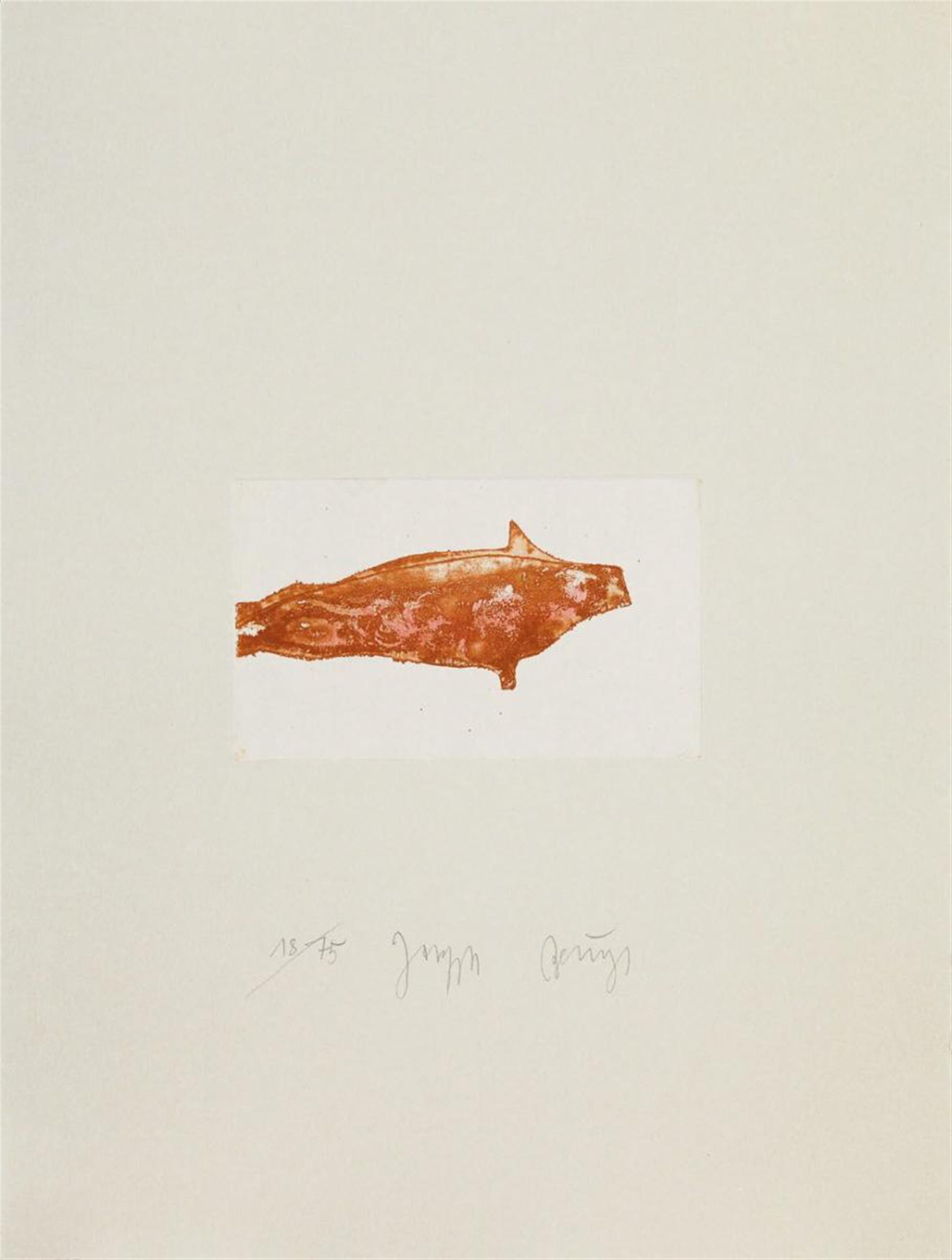 Joseph Beuys - Meerengel Robbe 1, 2 und 3. Meerengel Sperm-Wal - image-1