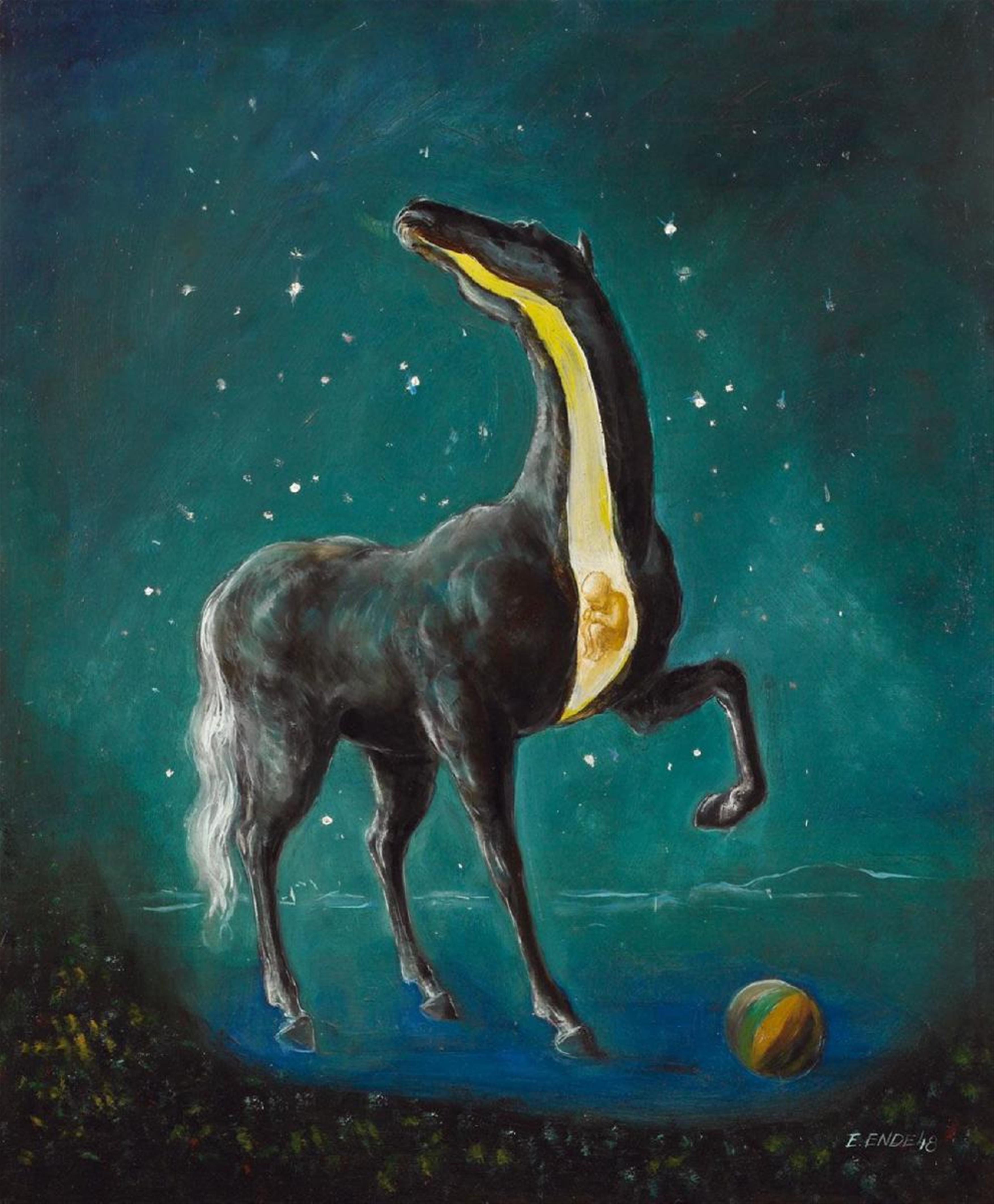 Edgar Ende - Das geborstene Pferd - image-1