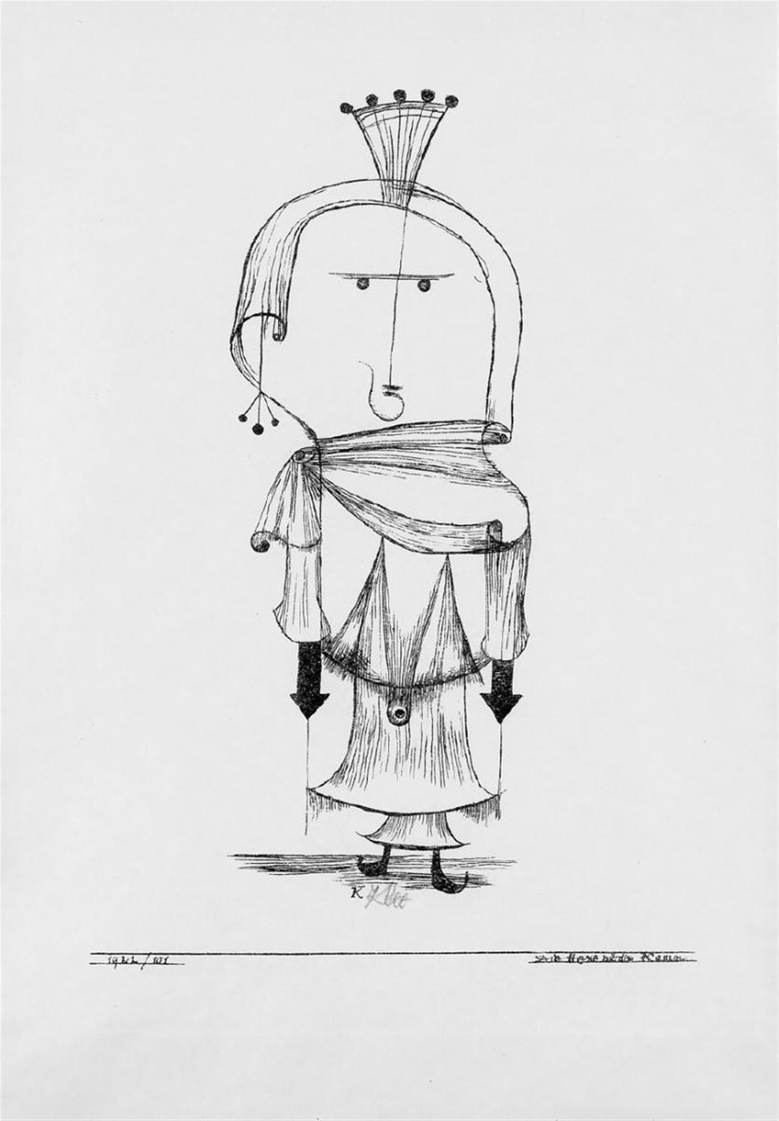 Paul Klee - Die Hexe mit dem Kamm - image-1