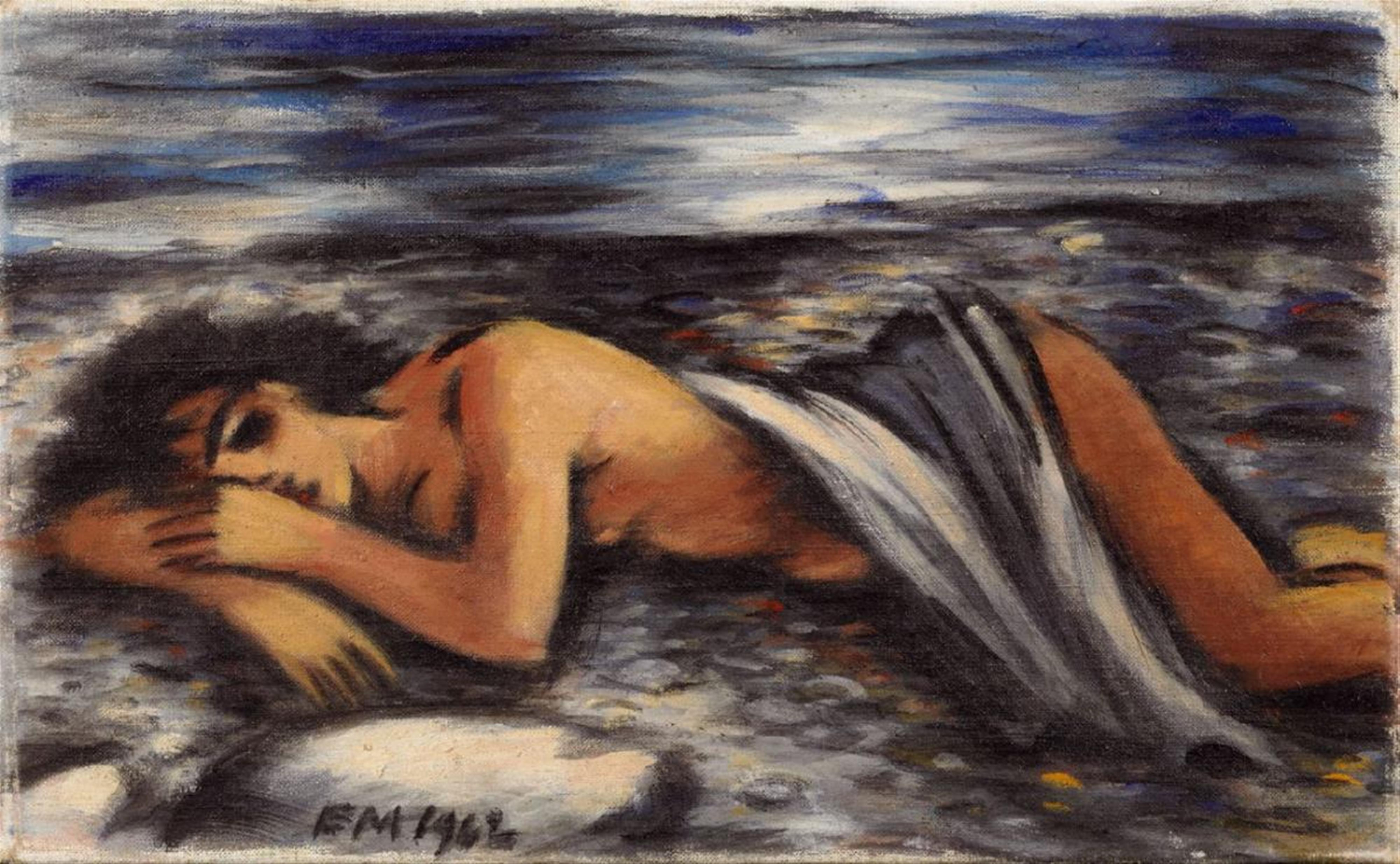 Frans Masereel - Nu couché sur les galets - image-1