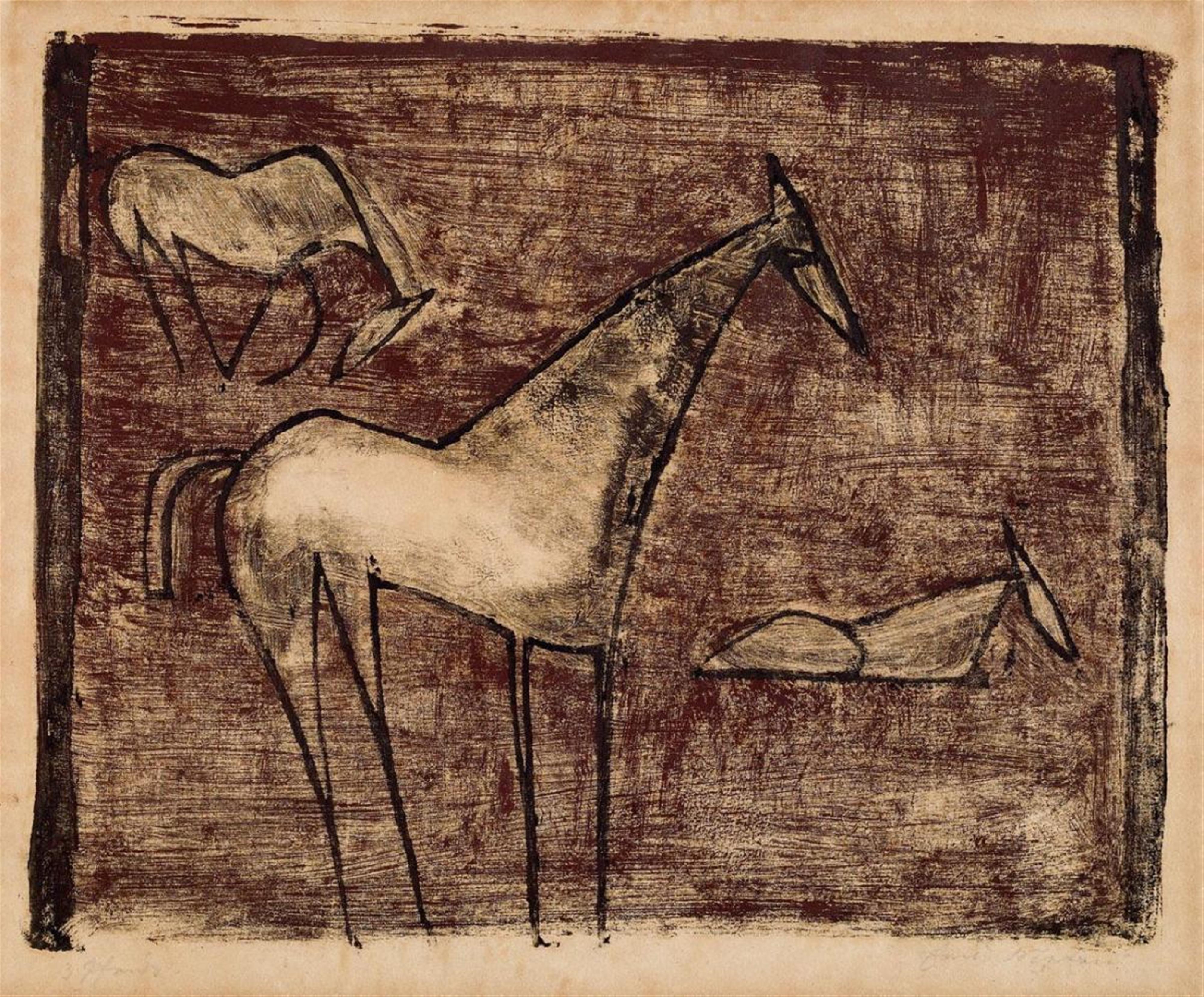 Ewald Mataré - Drei Pferde - image-1