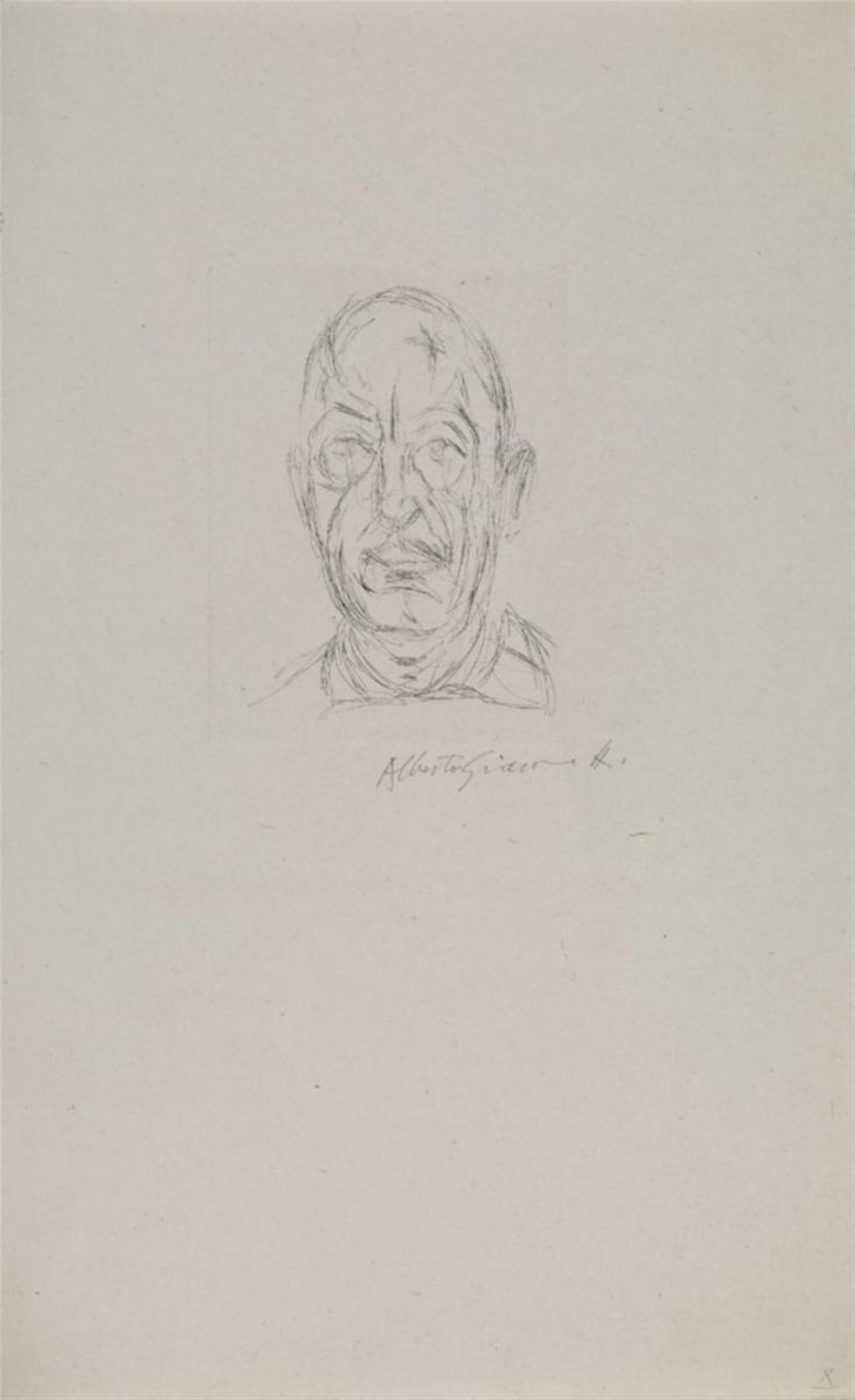 Alberto Giacometti - Portrait du Poete Orbandale - image-1