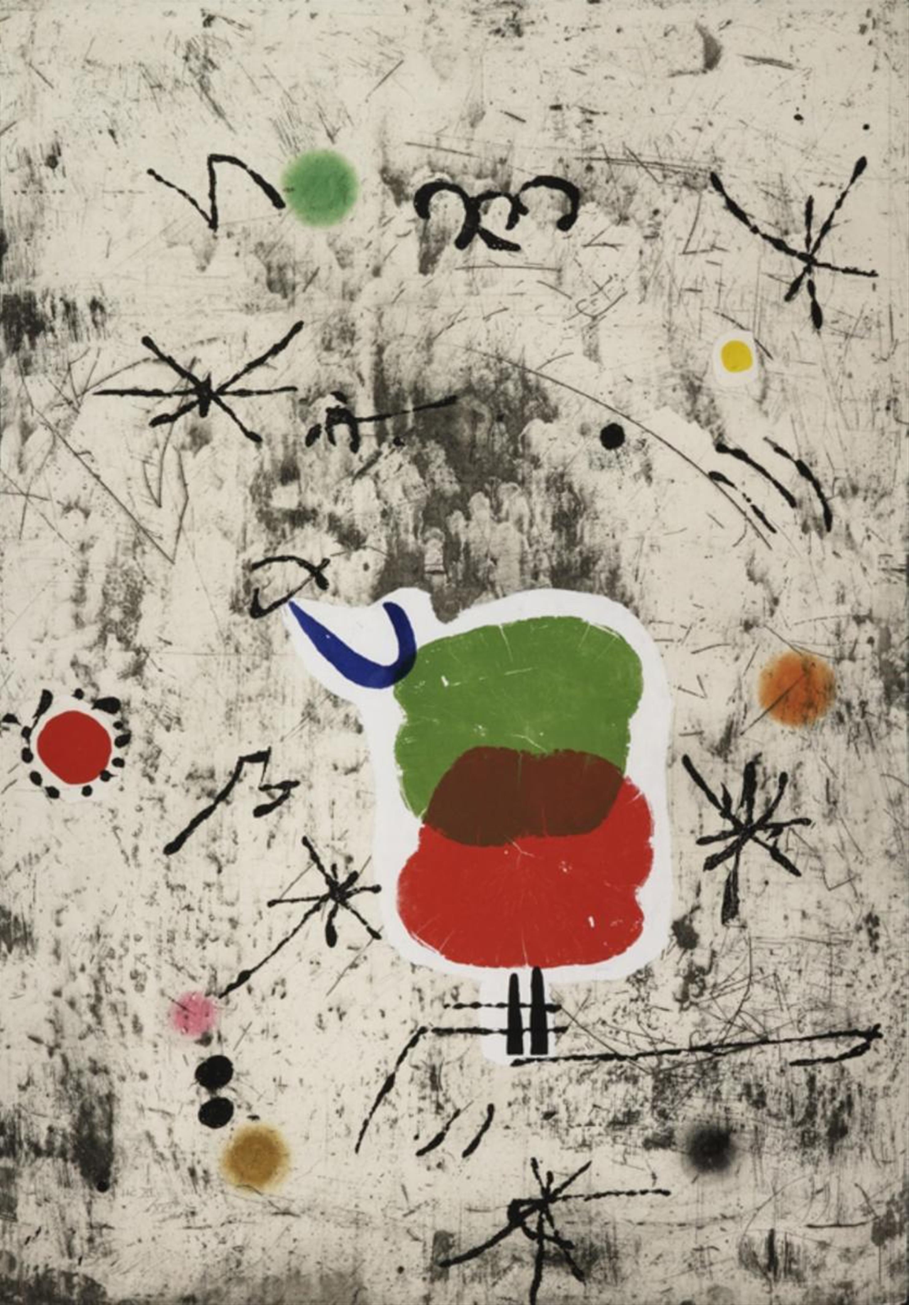 Joan Miró - Personatge I Estels I - image-1