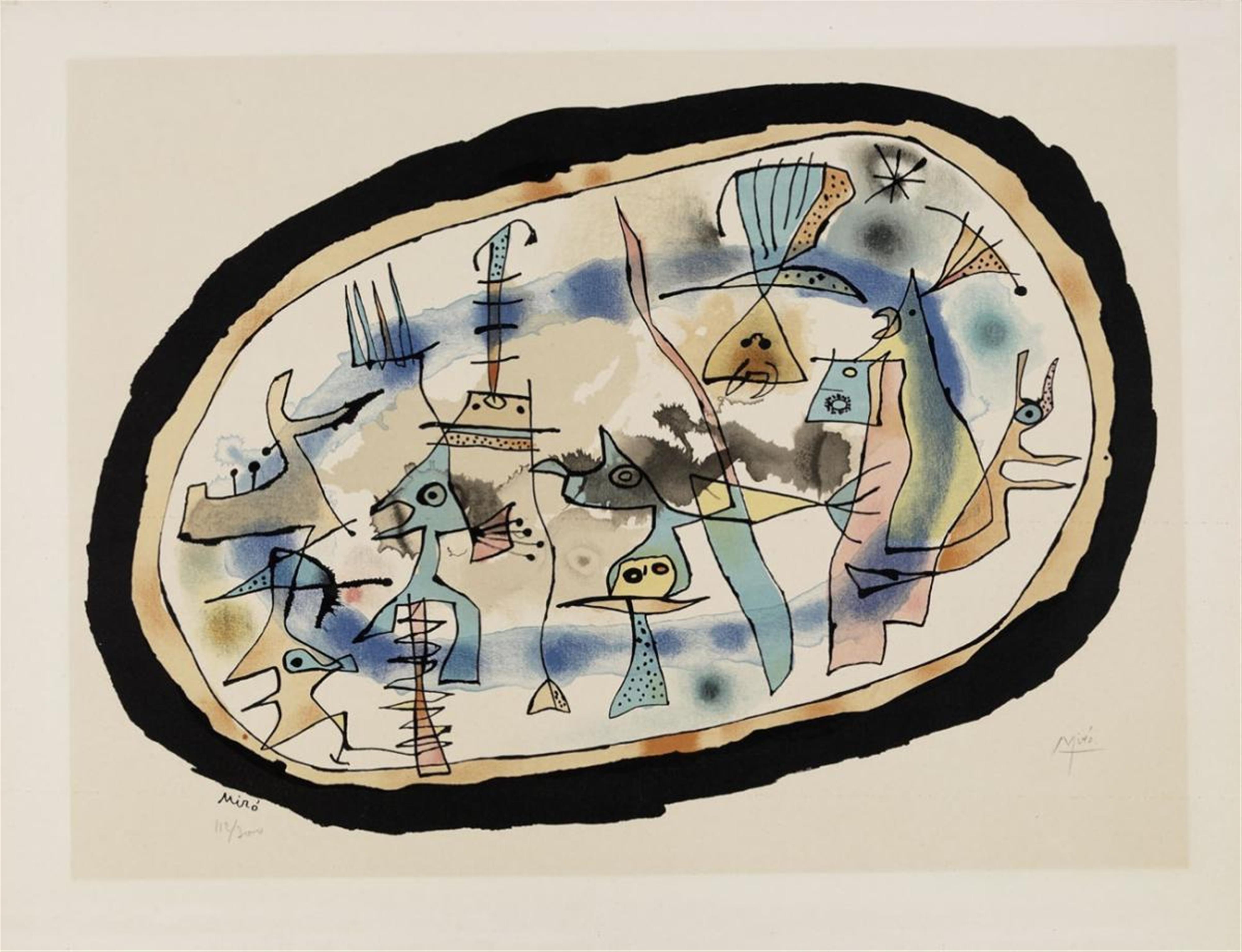 Nach Joan Miró - La naissance du jour - image-1