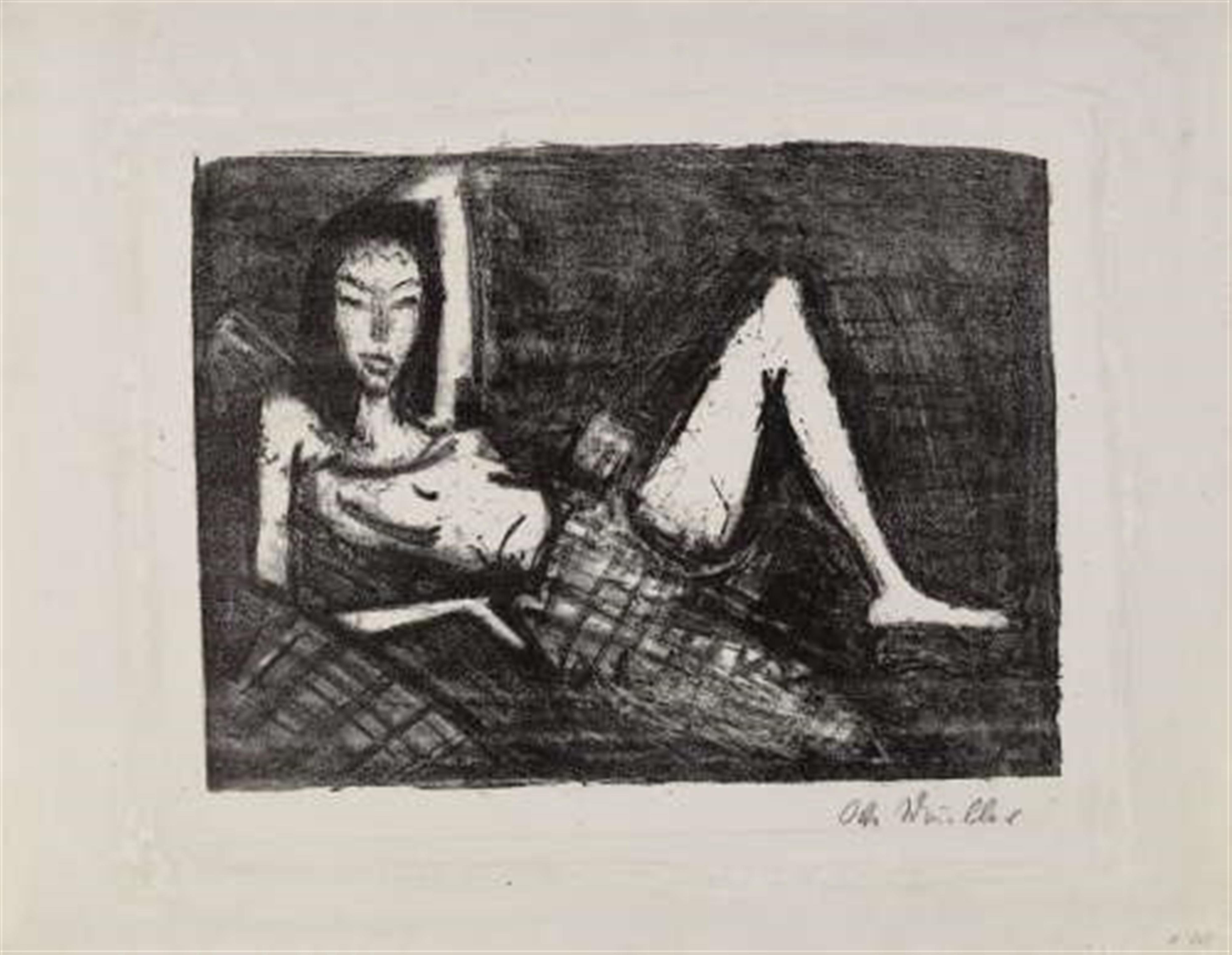 Otto Mueller - Mädchen auf dem Kanapee - image-1