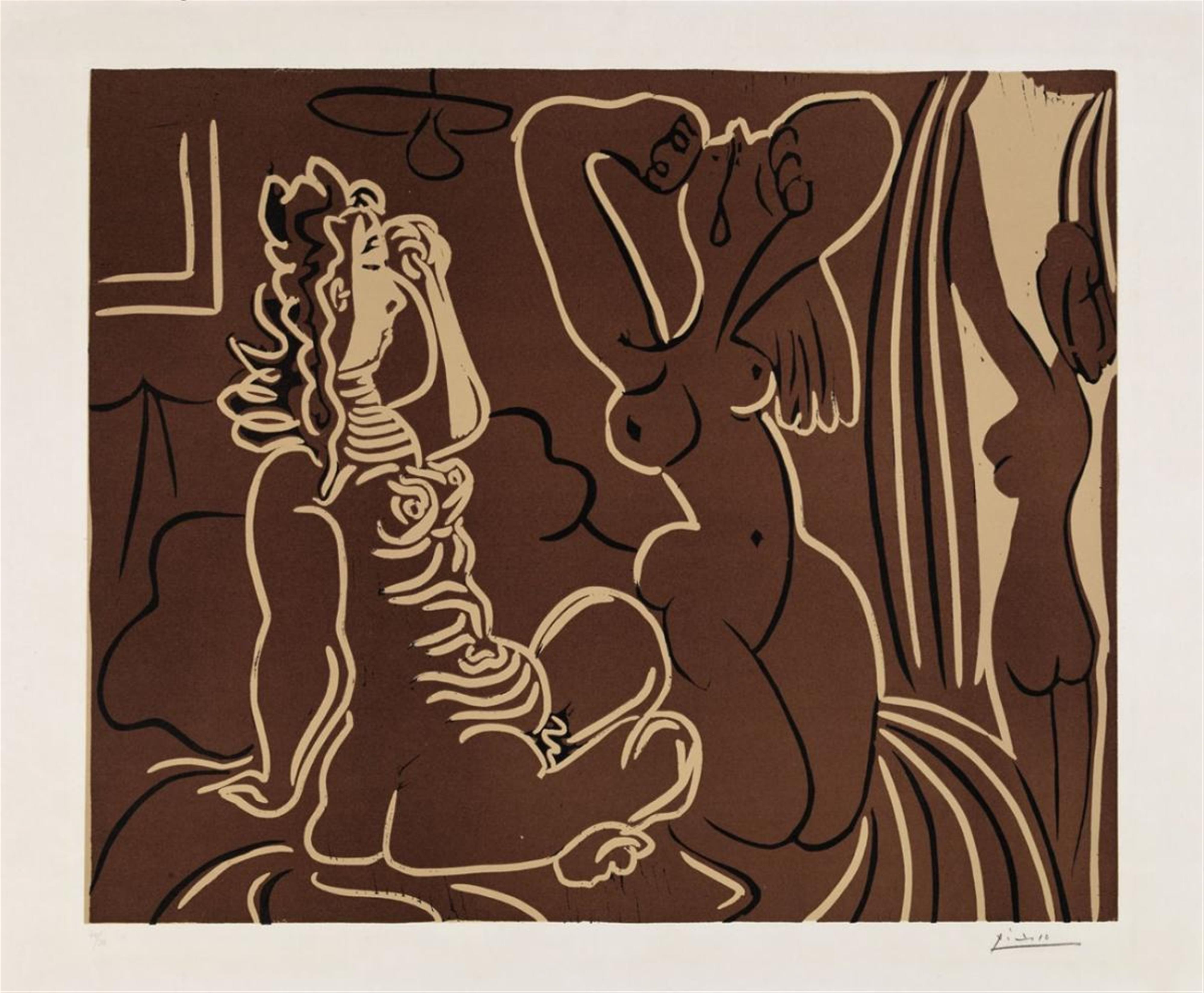 Pablo Picasso - Trois femmes au réveil - image-1