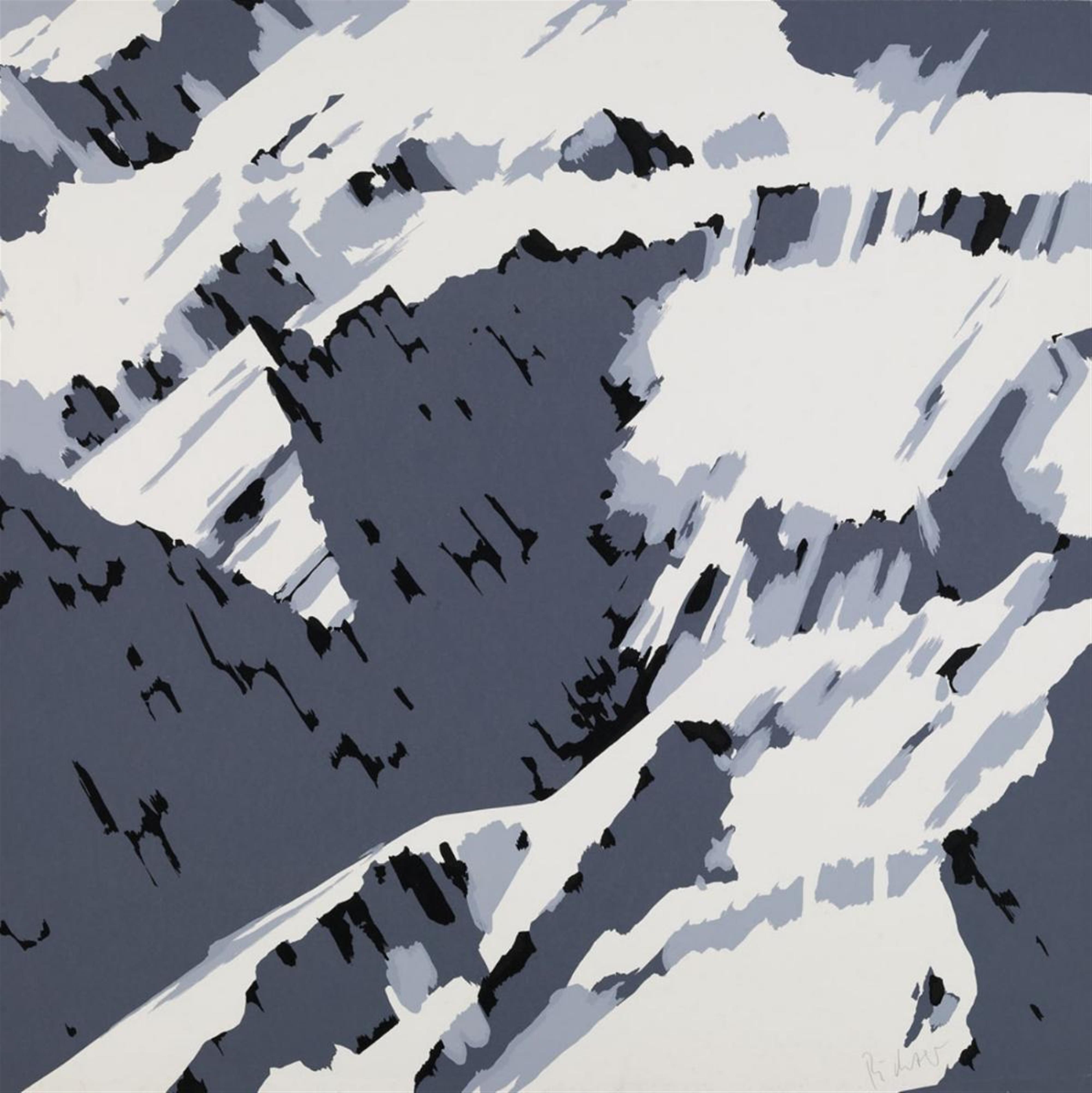 Gerhard Richter - SCHWEIZER ALPEN I, MOTIV B 2 - image-1