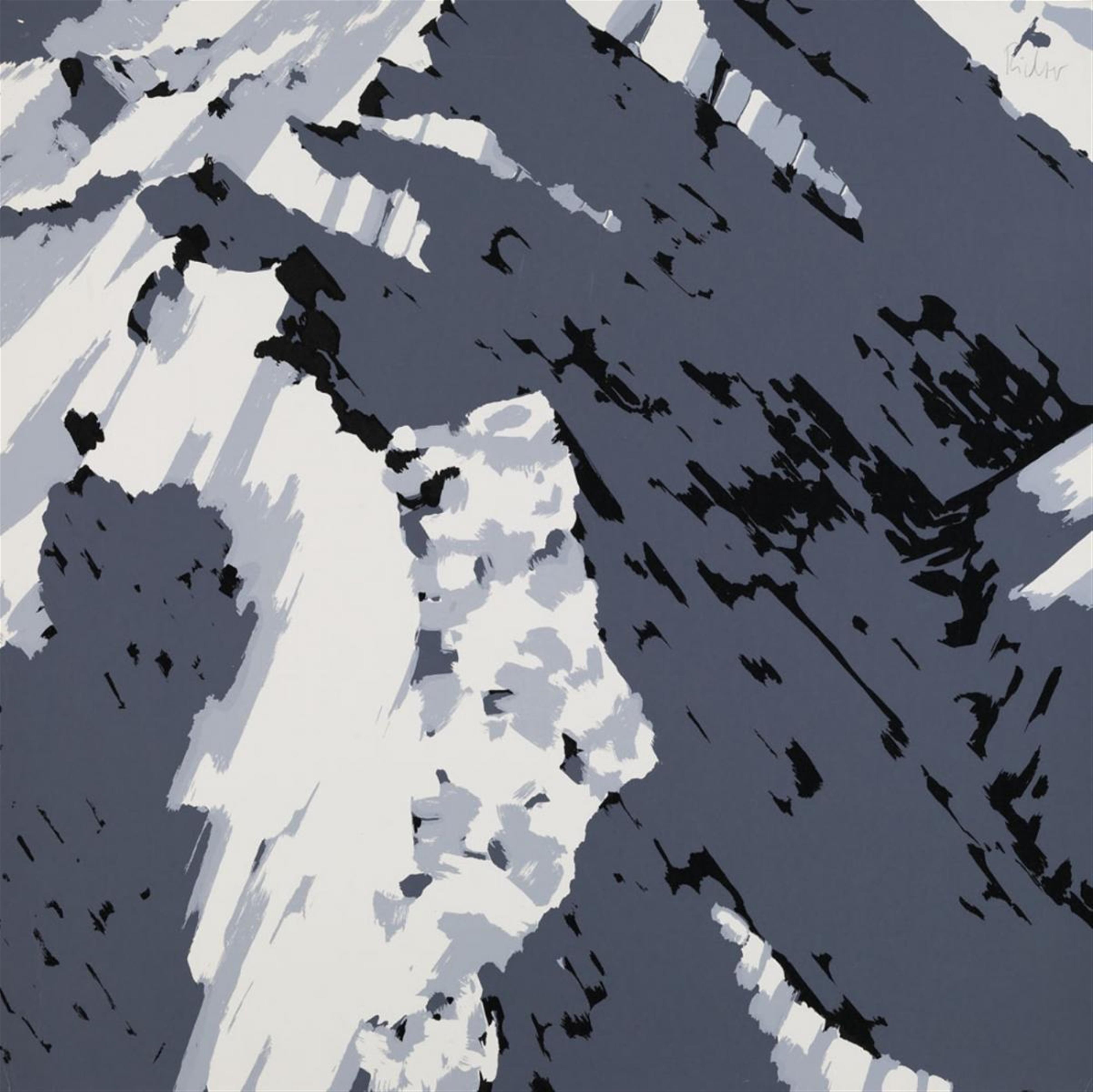 Gerhard Richter - SCHWEIZER ALPEN I, MOTIV A 2 - image-1