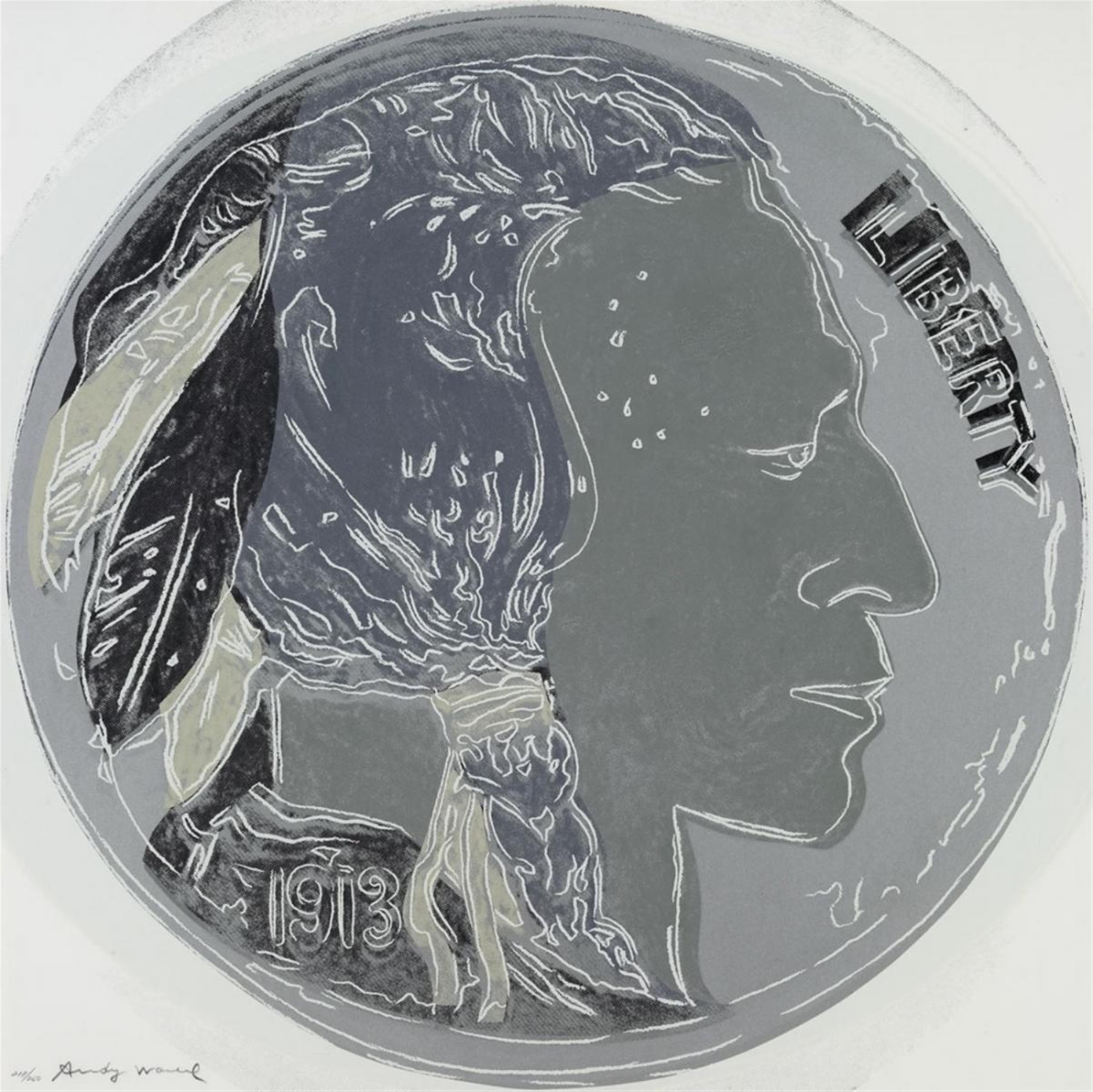 Andy Warhol - INDIAN HEAD NICKEL - image-1