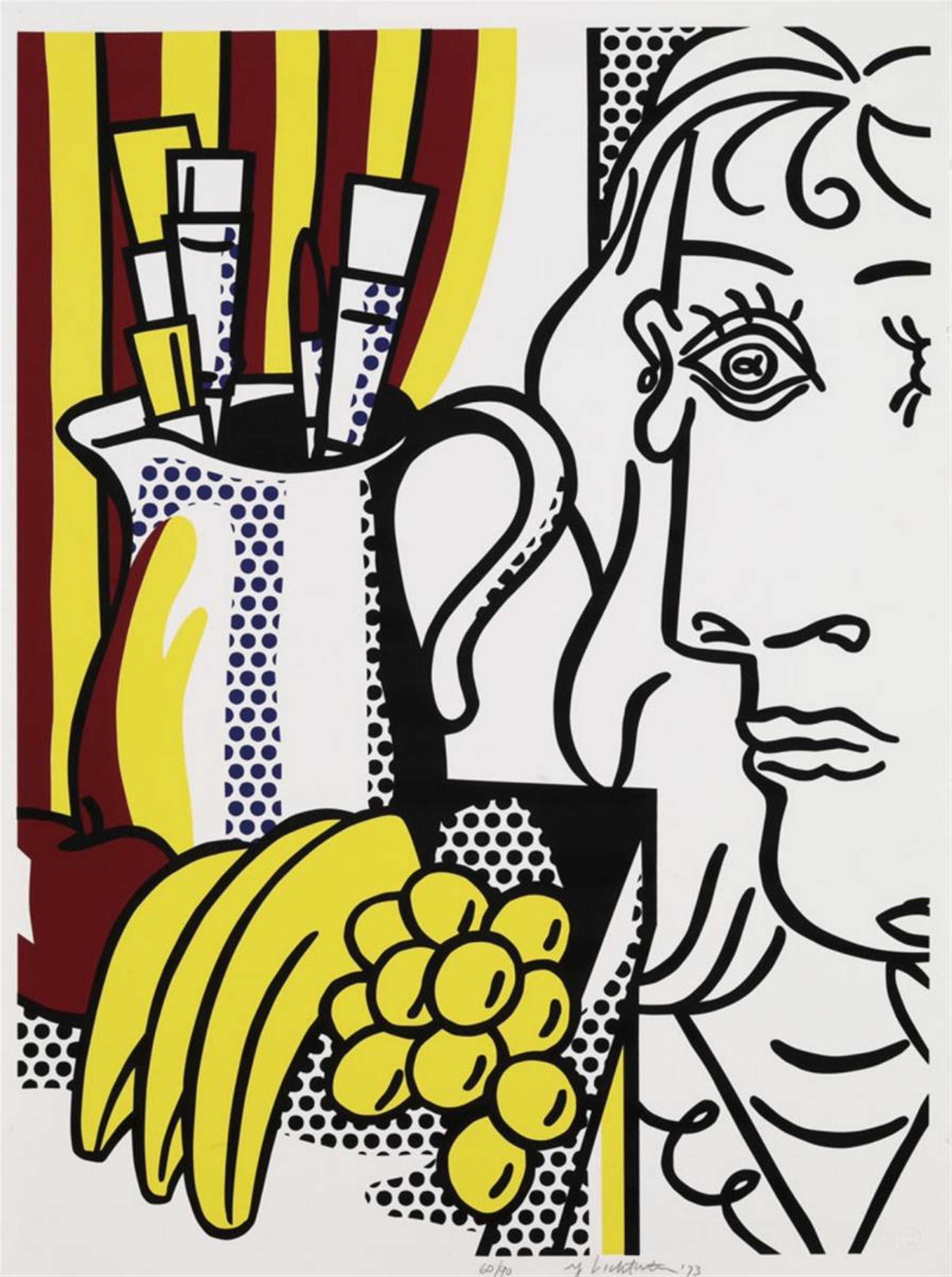 Roy Lichtenstein - STILL LIFE WITH PICASSO - image-1