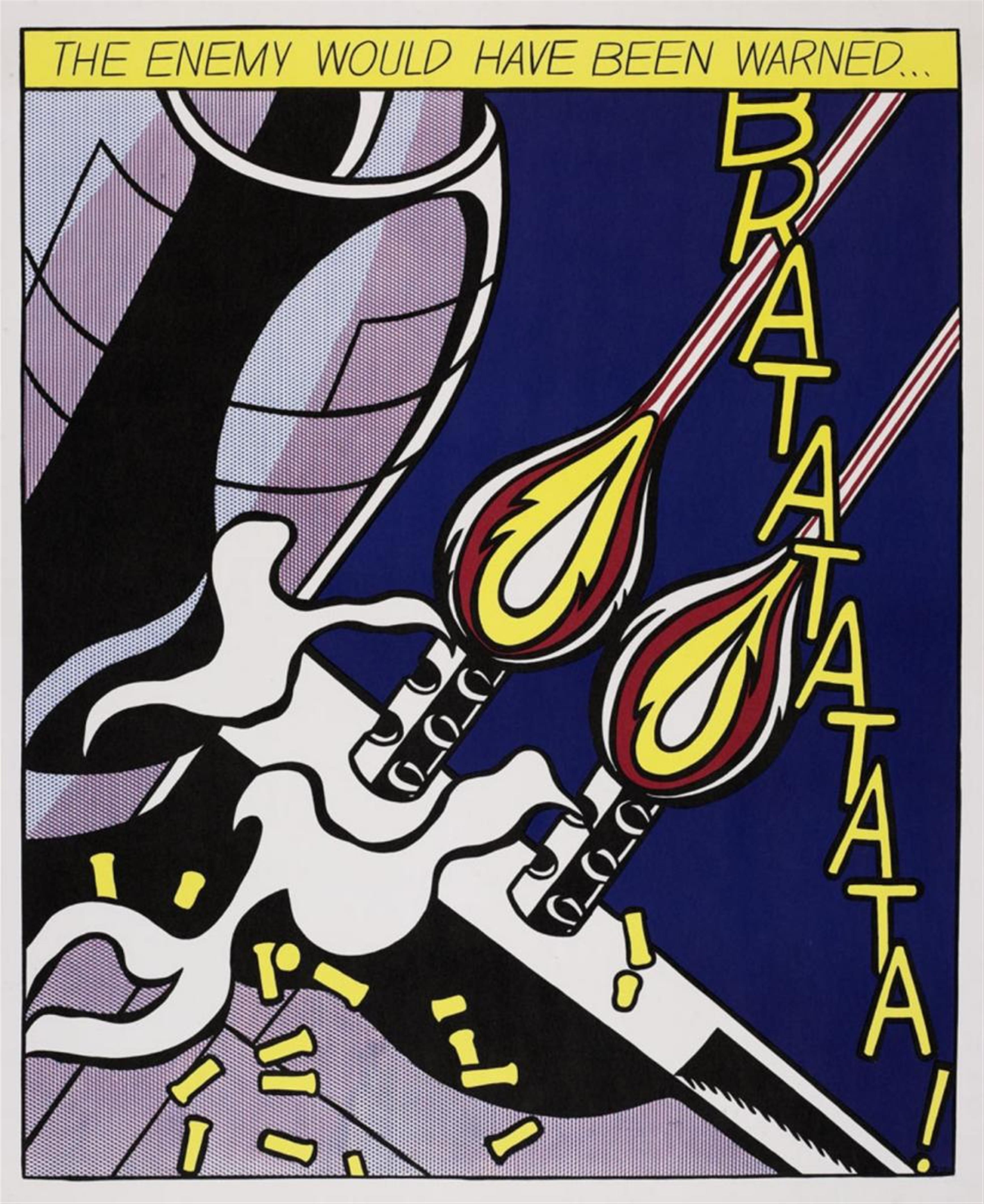 Roy Lichtenstein - As I opened fire poster - image-1