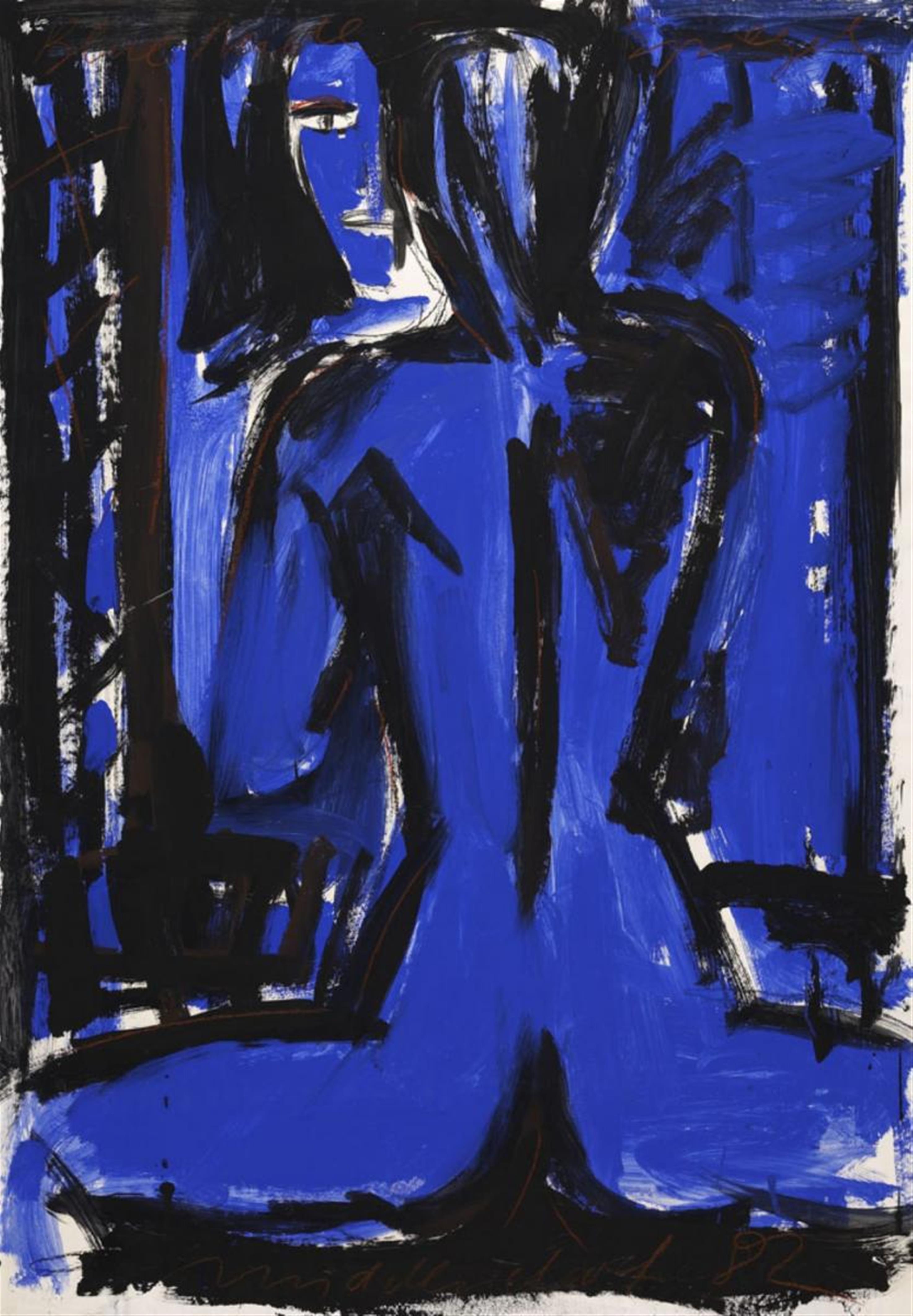 Helmut Middendorf - Blue Nude - Spiegel - image-1