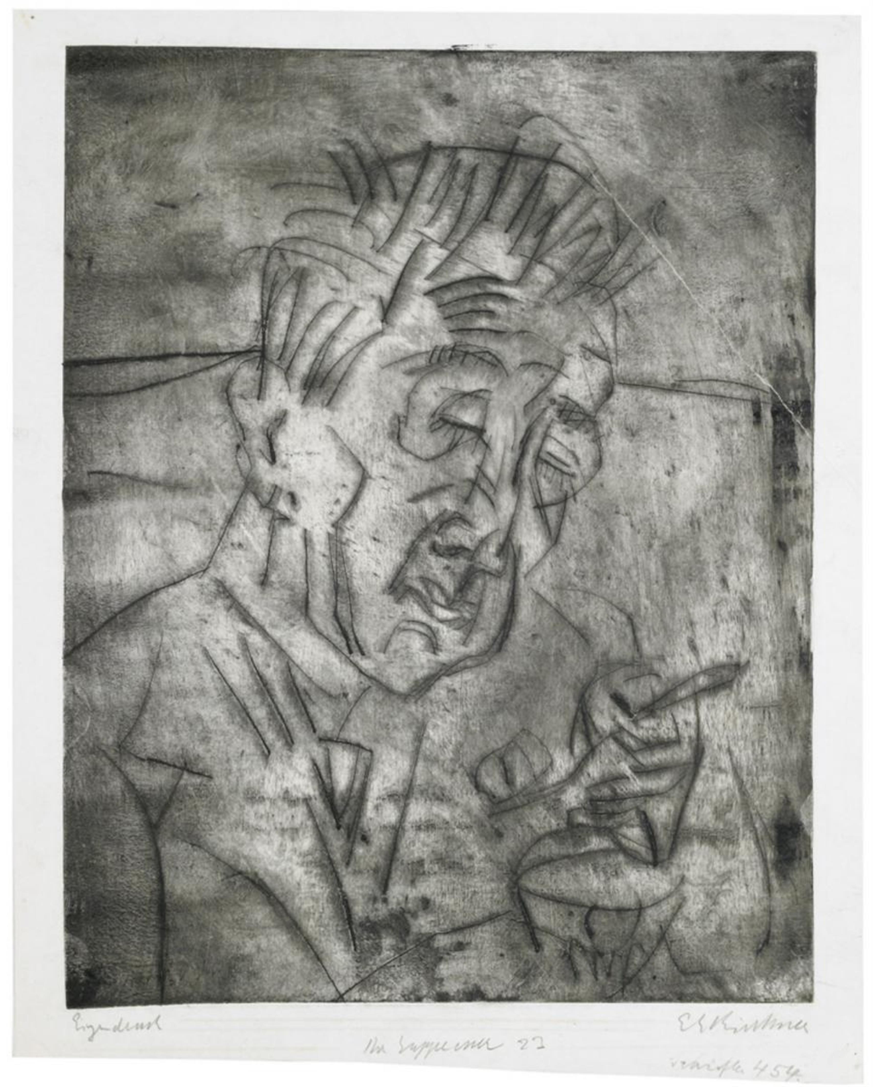 Ernst Ludwig Kirchner - Der Suppenesser - image-1