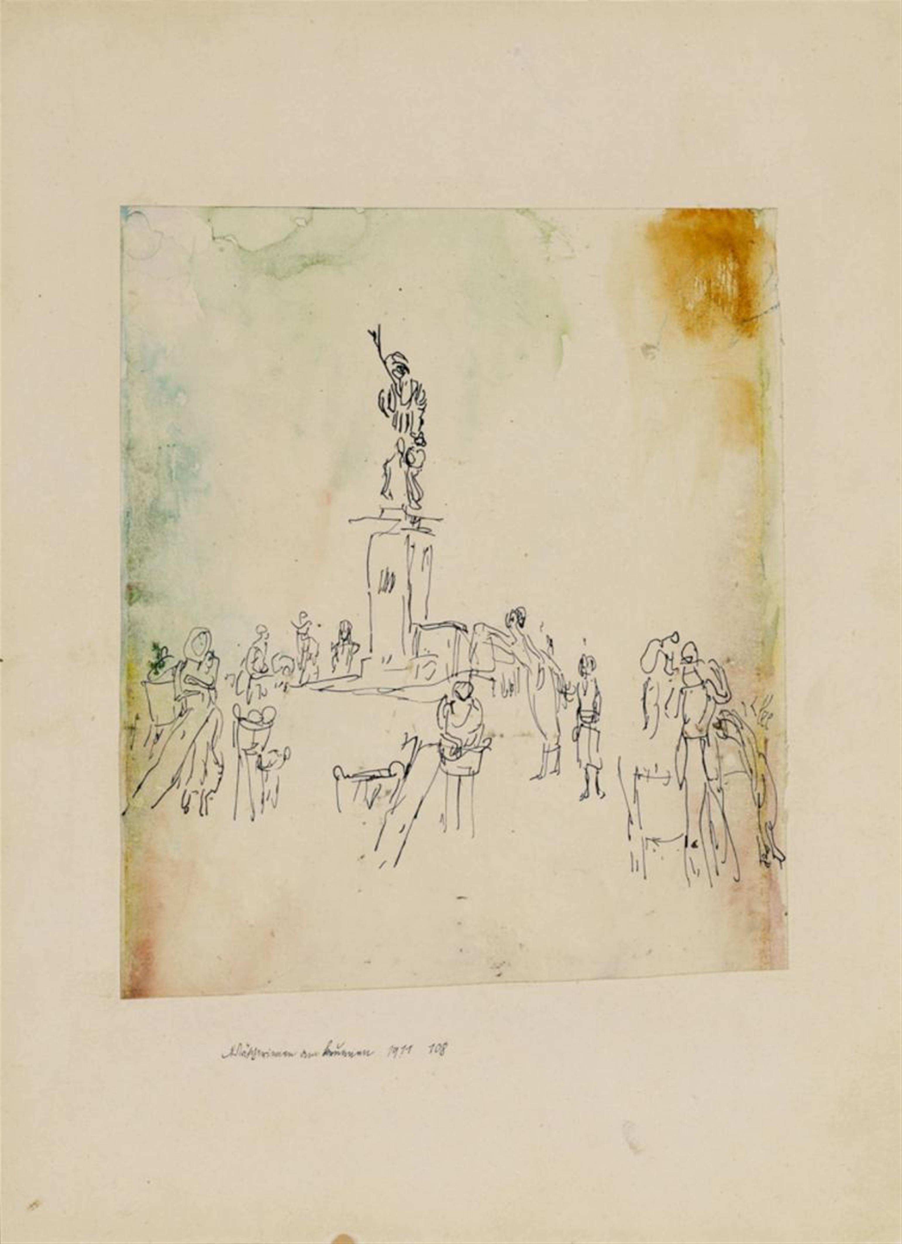 Paul Klee - Wäscherinnen am Brunnen - image-1