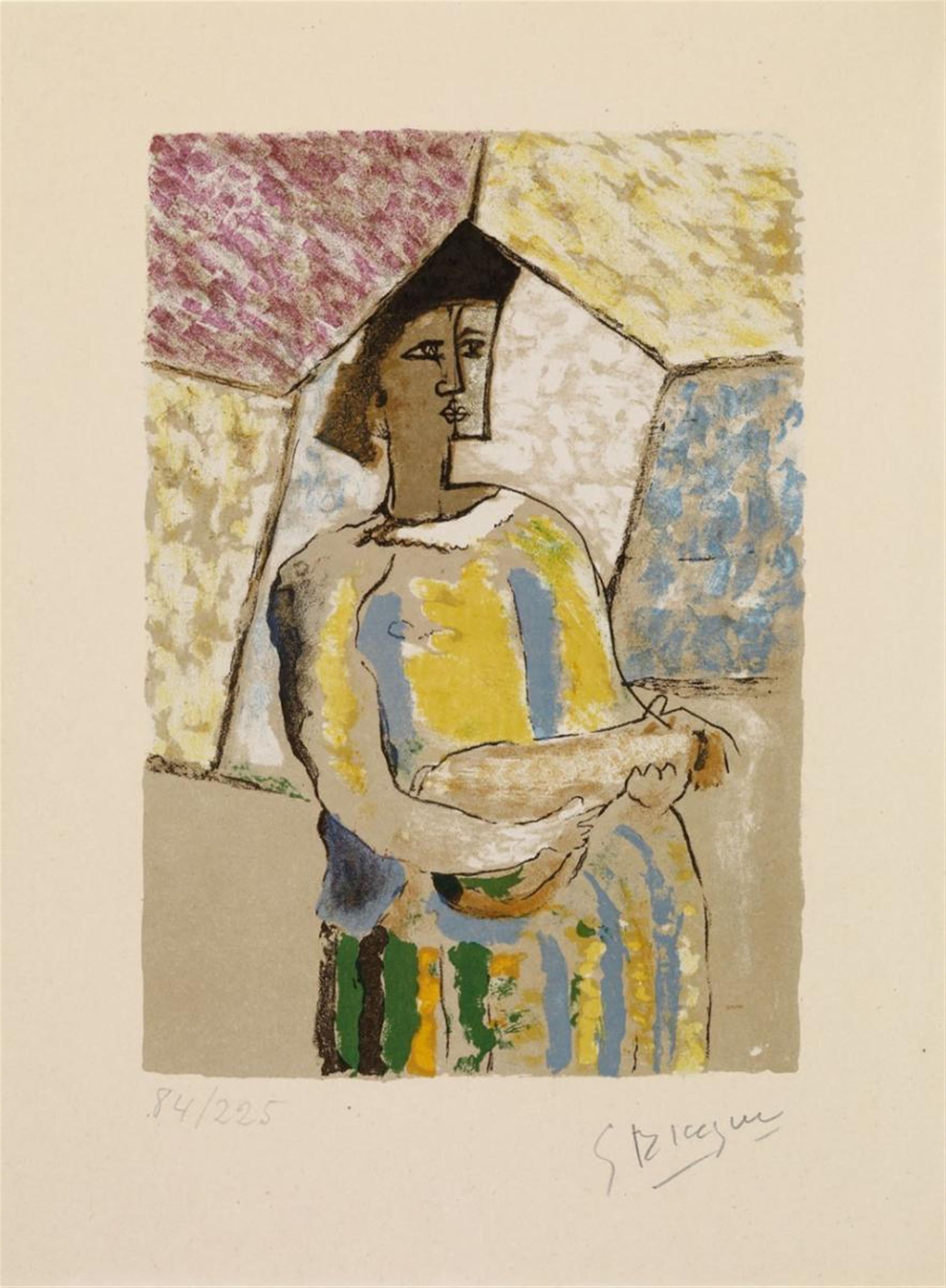 Georges Braque - La femme à la mandoline - image-1