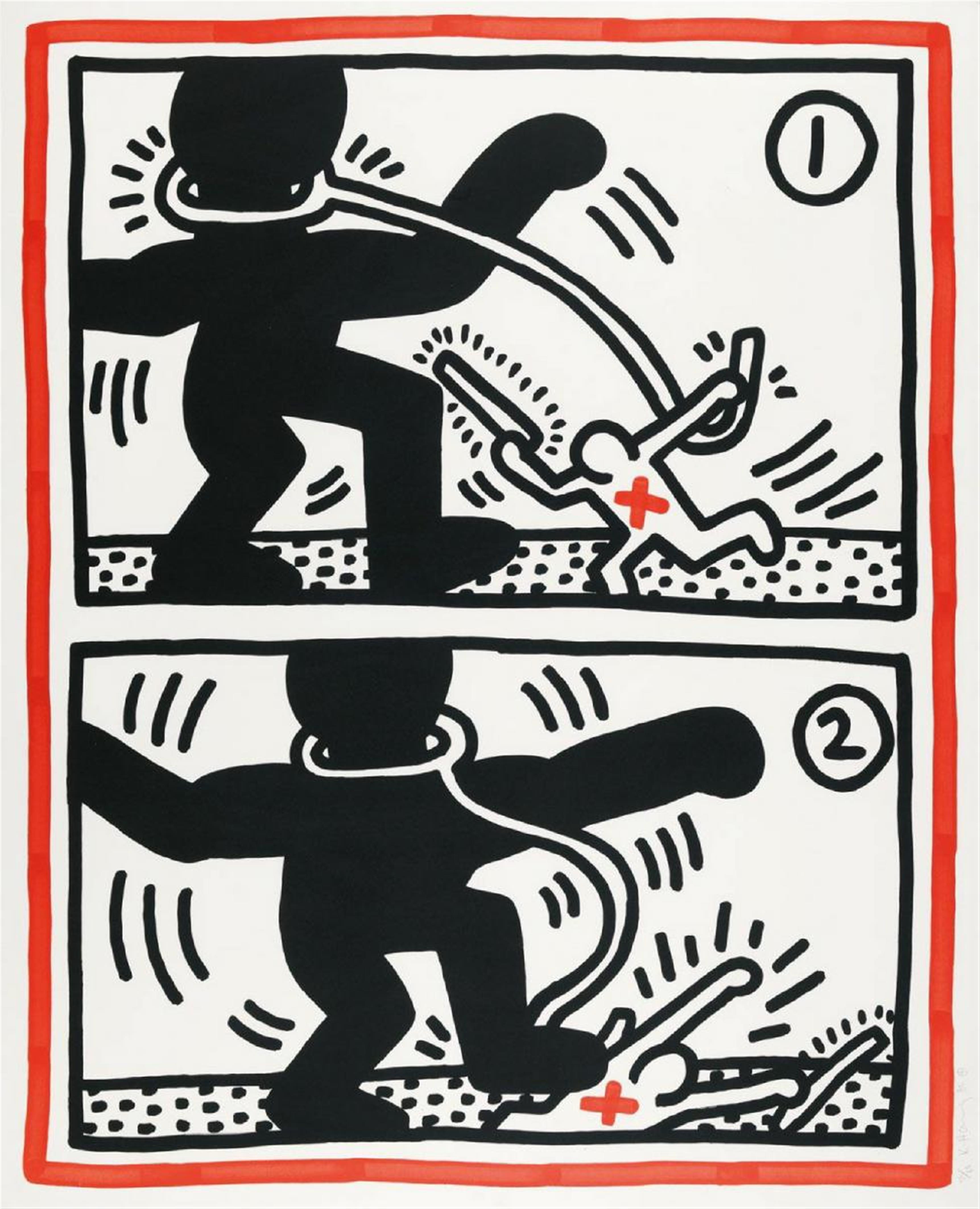 Keith Haring - Ohne Titel 3 - image-1