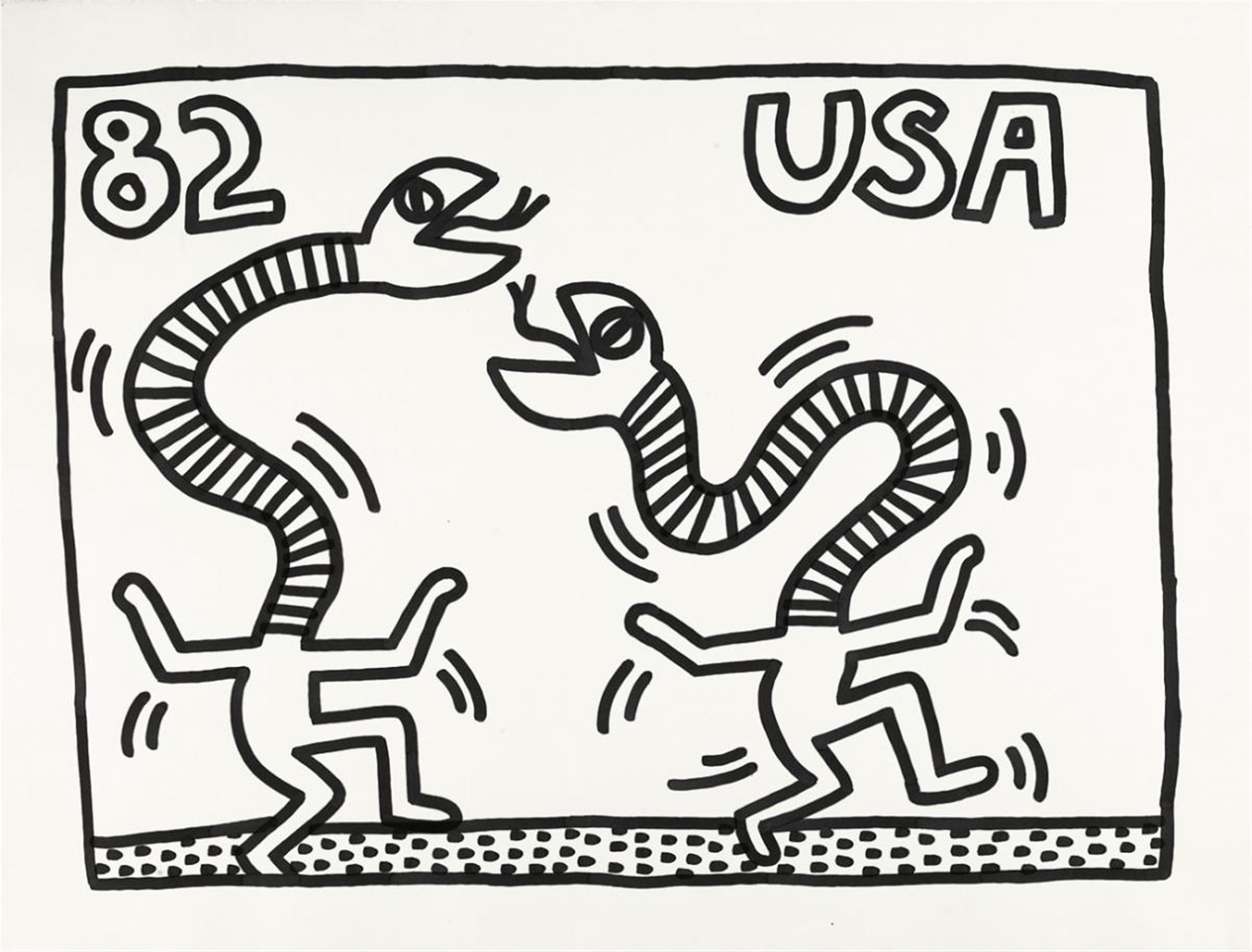 Keith Haring - OHNE TITEL - image-1