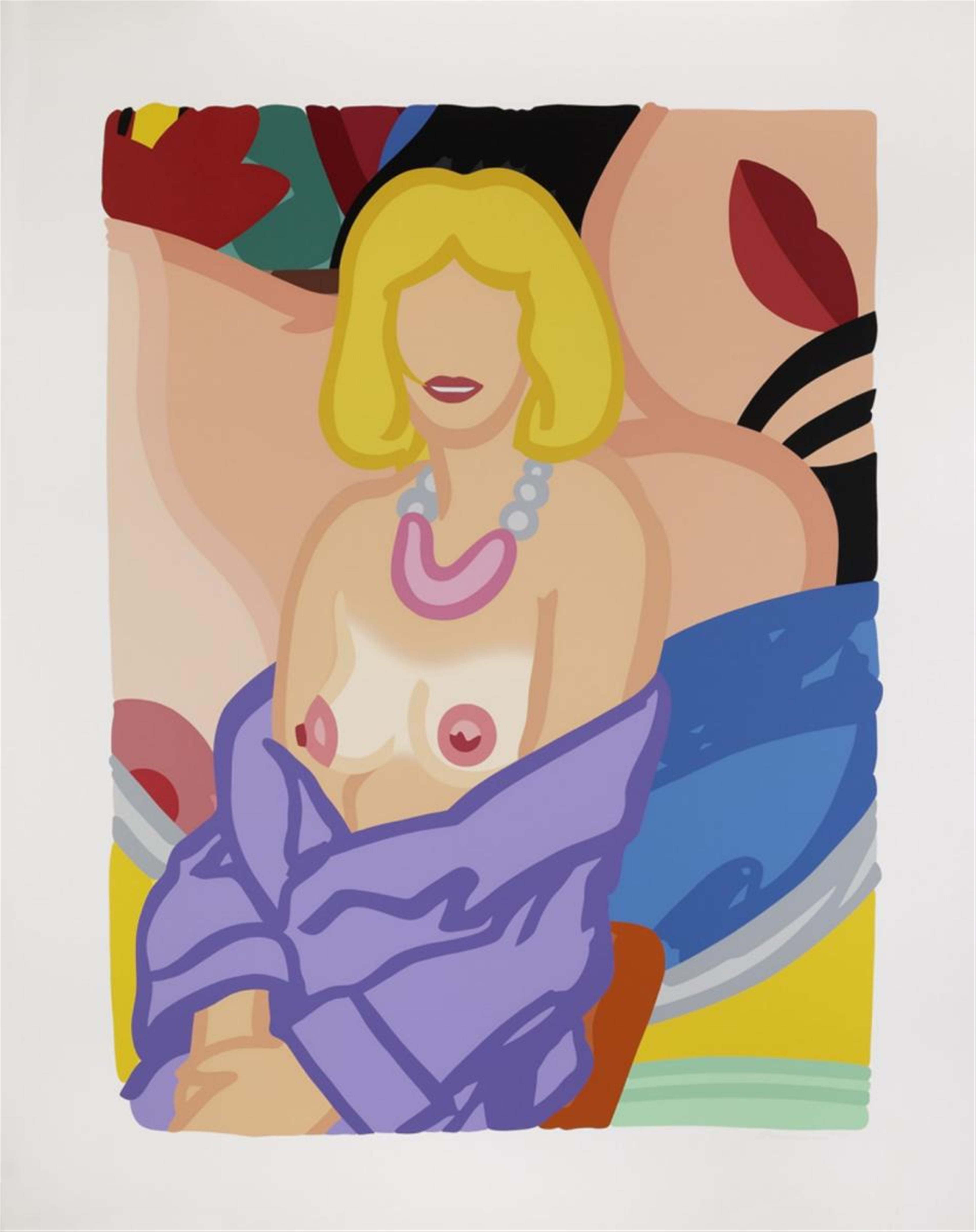 Tom Wesselmann - Claire sitting with Robe half off (Vivienne) - image-1