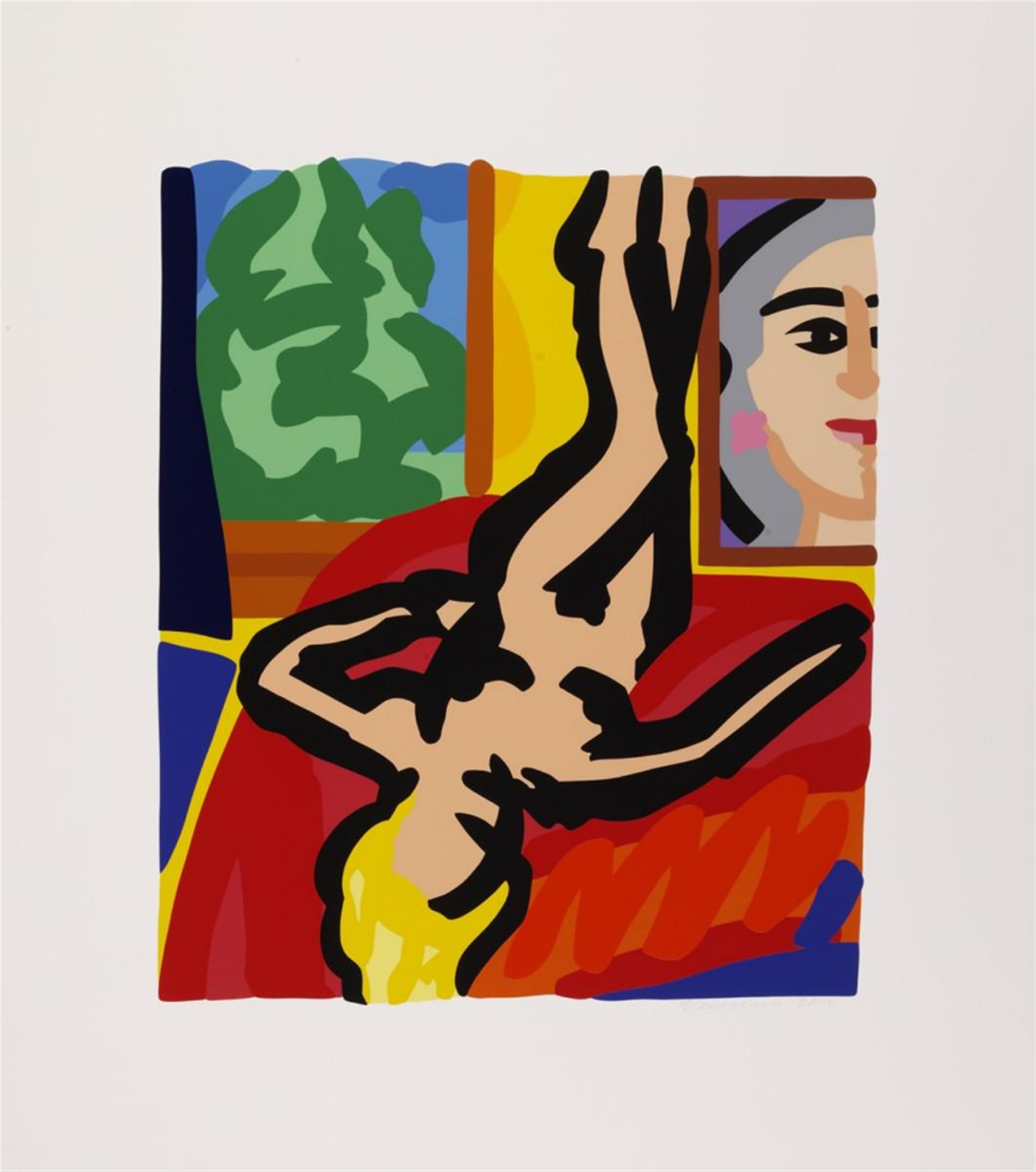 Tom Wesselmann - Nude with Picasso - image-1