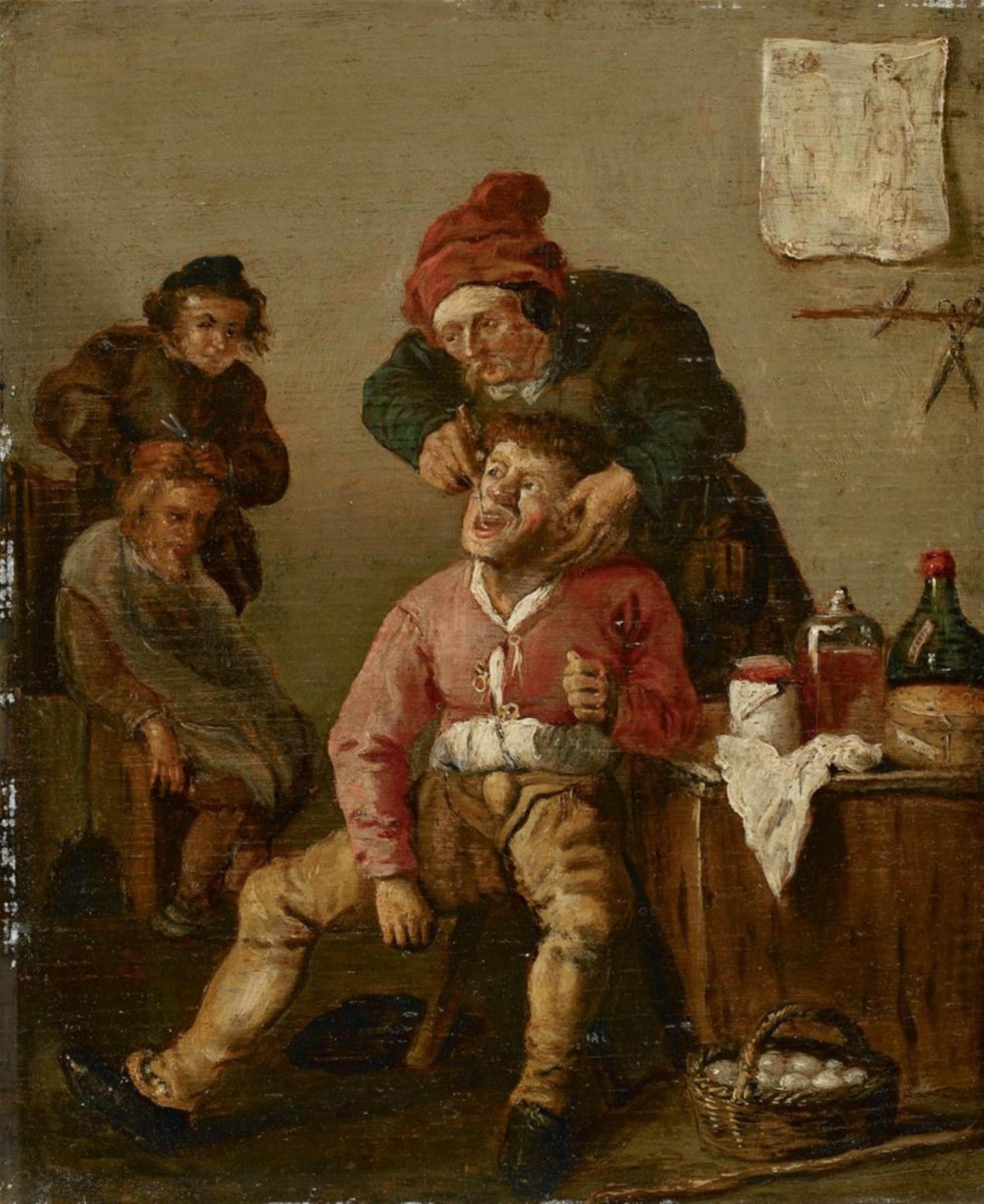 Pieter de Bloot, copy after - AT THE DENTIST - image-1