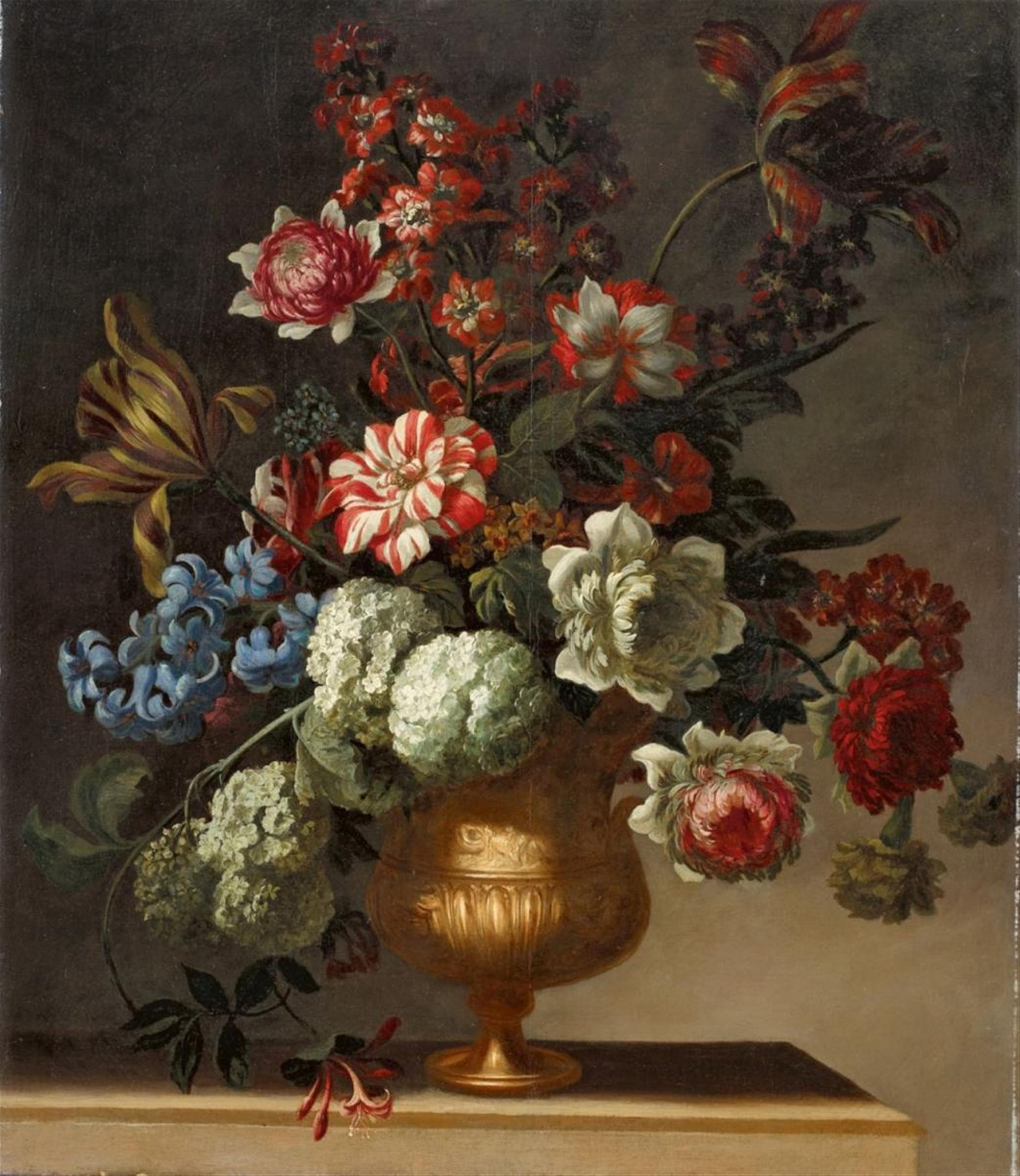 Niederländischer Meister des 18. Jahrhunderts - BLUMENSTILLLEBEN - image-1