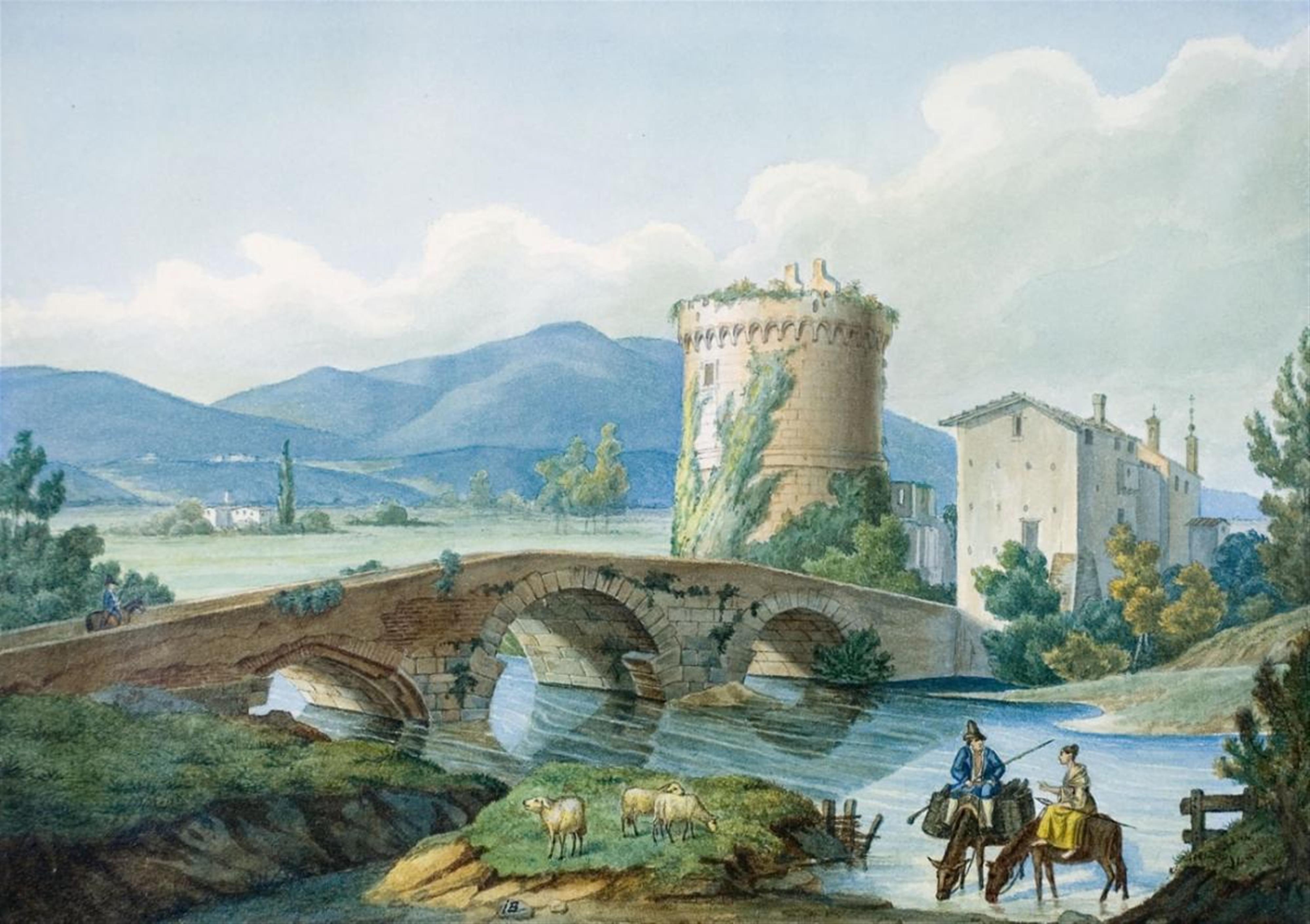 Johan Bravo - THE BRDGE OF LUCARNO OVER THE RIVER ANYO - image-1