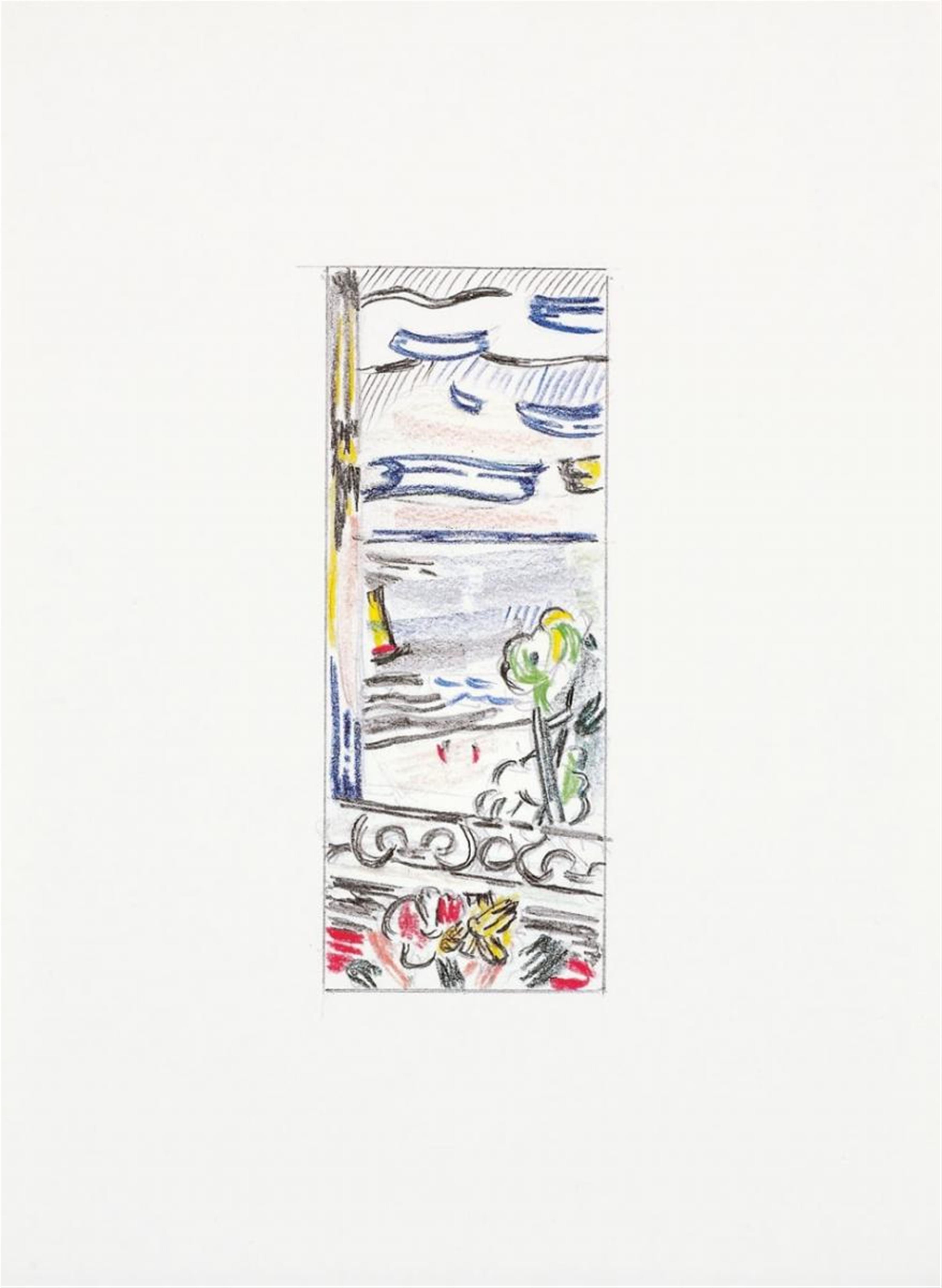 Roy Lichtenstein - Landscape Sketches 1984-1985 - image-1