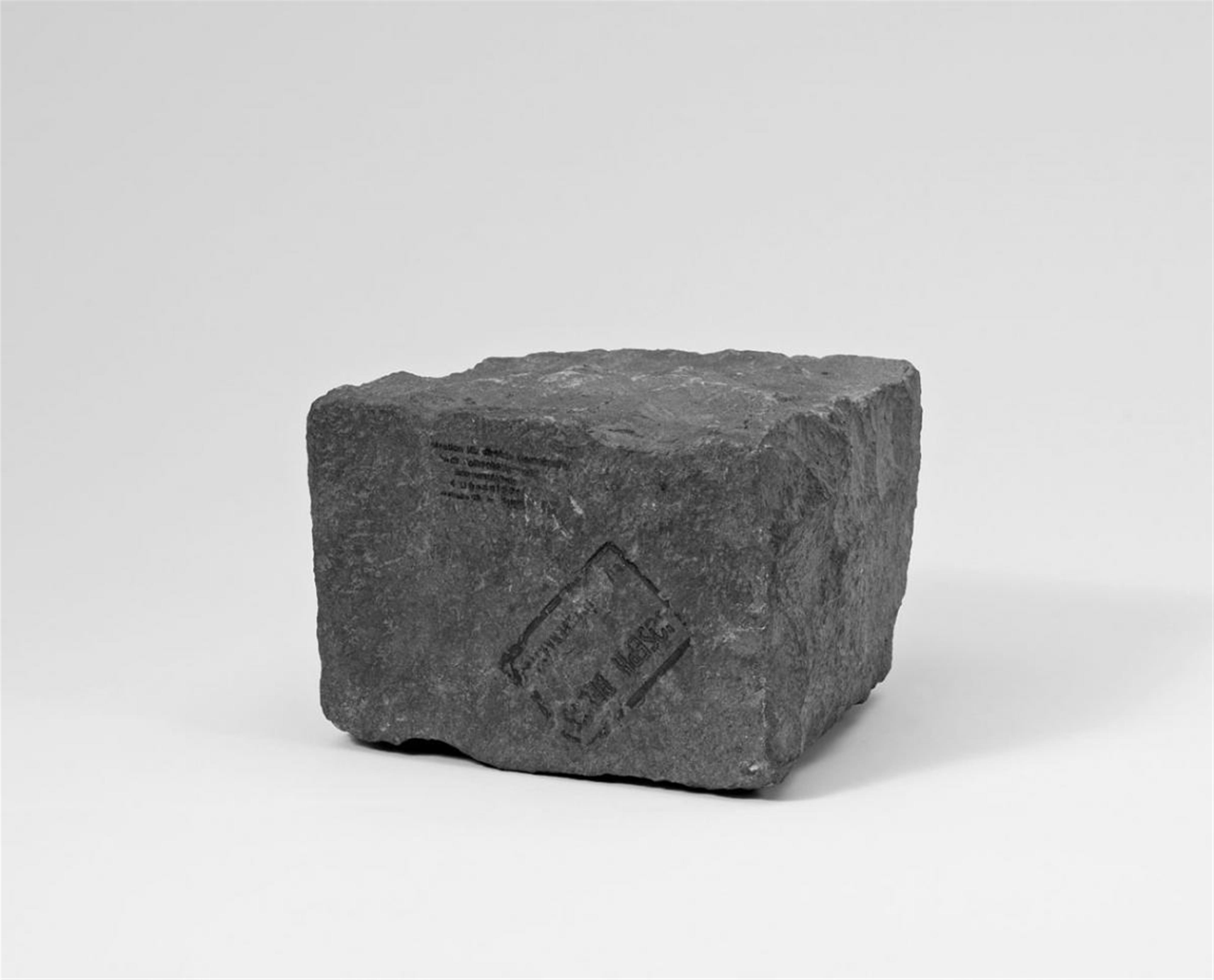 Joseph Beuys - Pflasterstein / Paving Stone - image-1