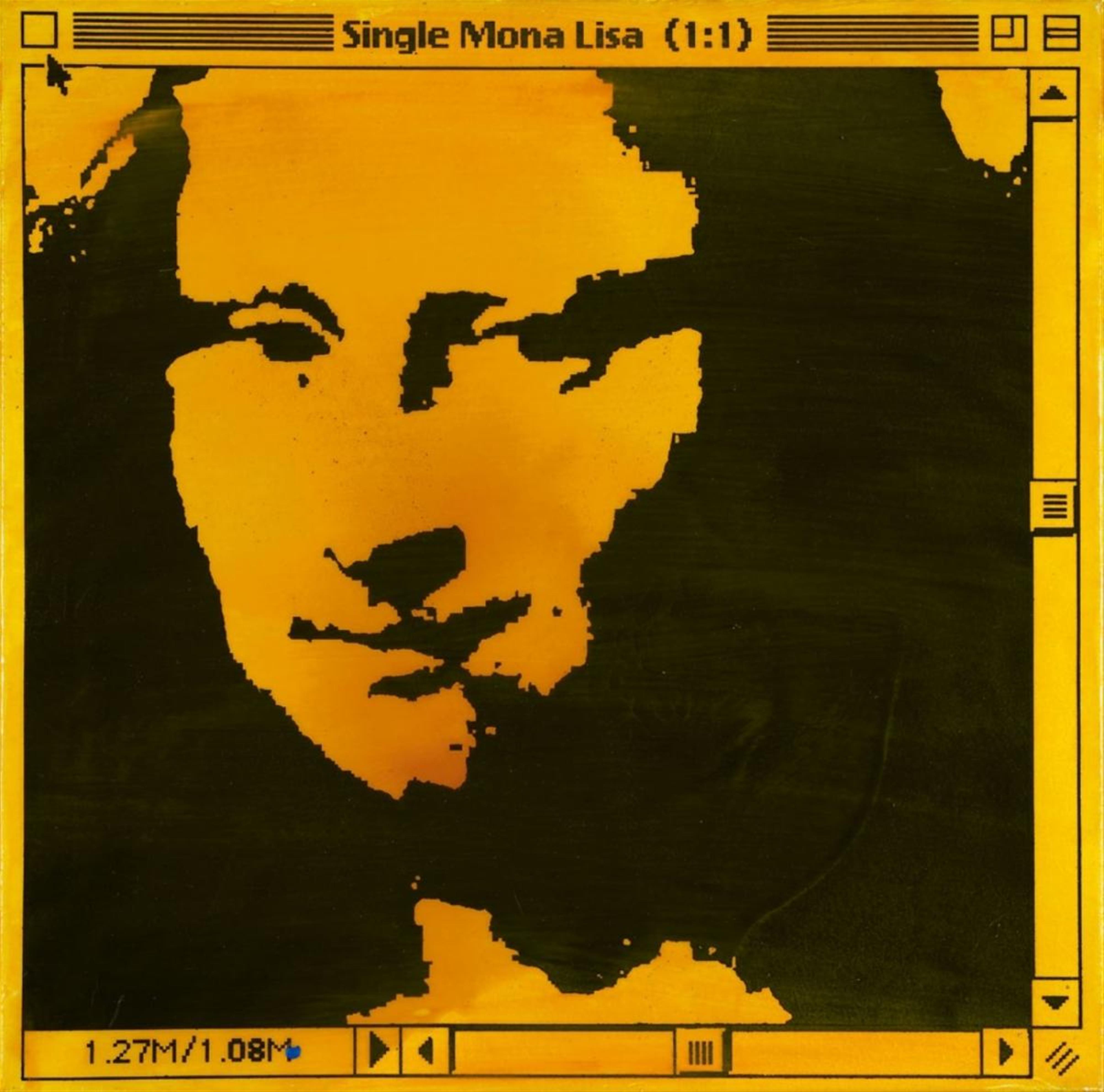 George Pusenkoff - Mona Lisa (Orange-Yellow) - image-1