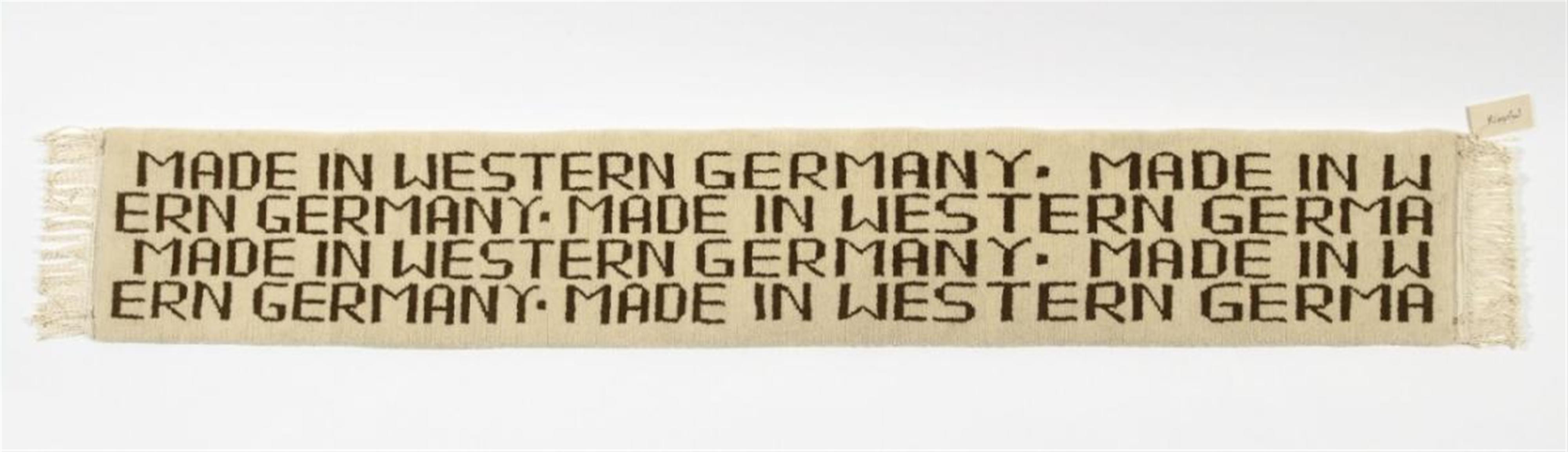 Rosemarie Trockel - Made in Western Germany - image-1