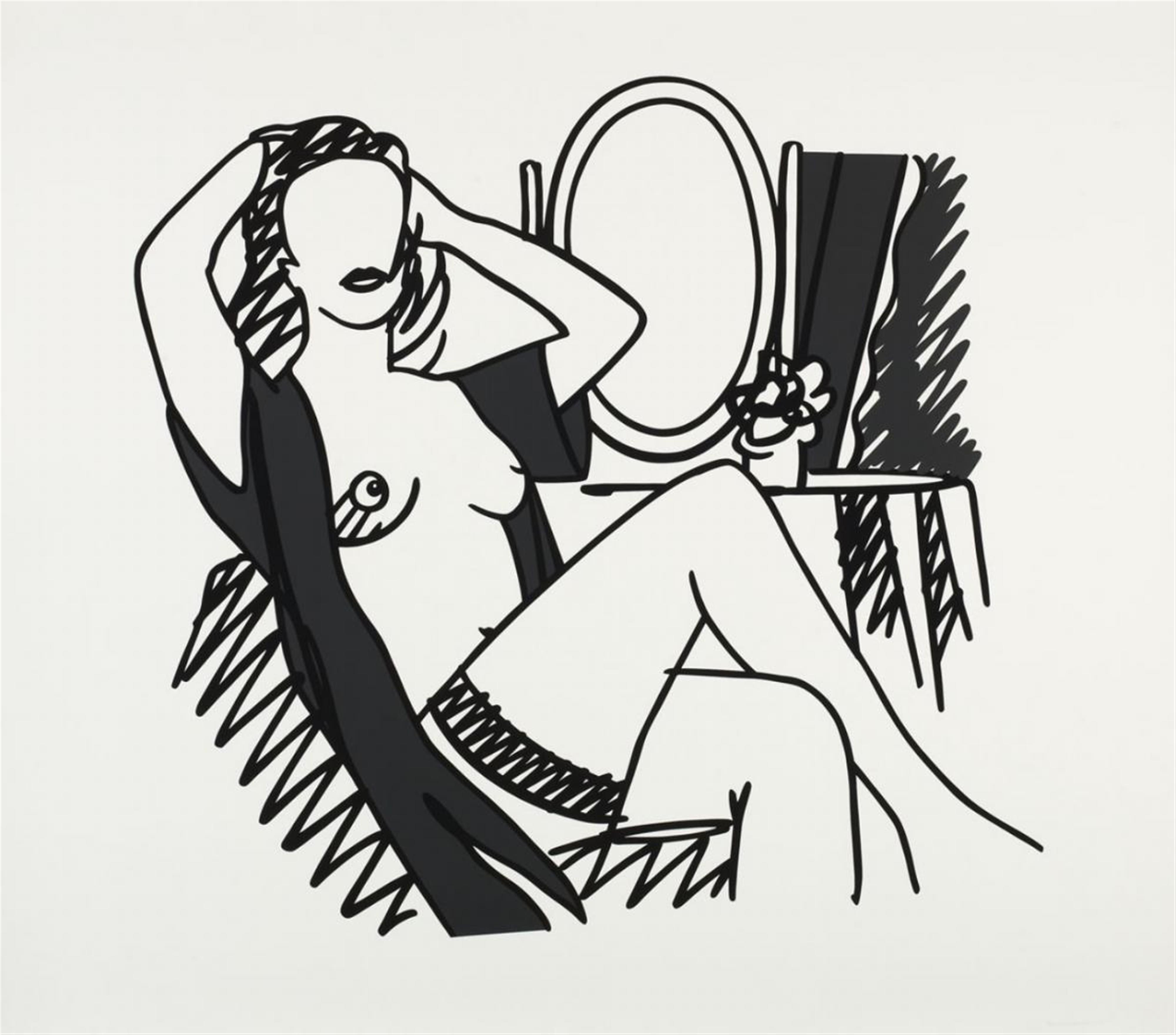 Tom Wesselmann - Nude and Mirror - image-1