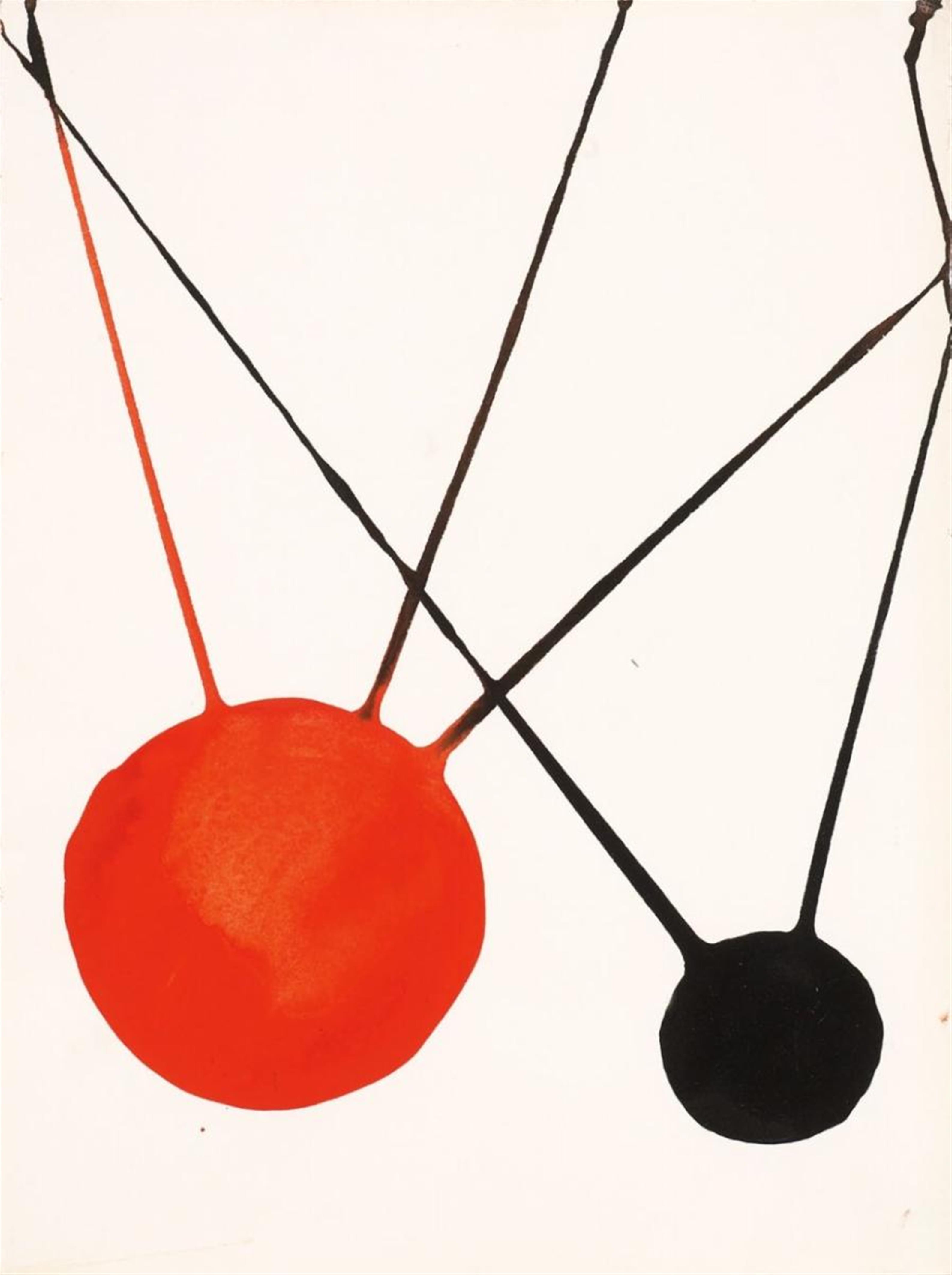 Alexander Calder - Ohne Titel (Circles and Lines) - image-1