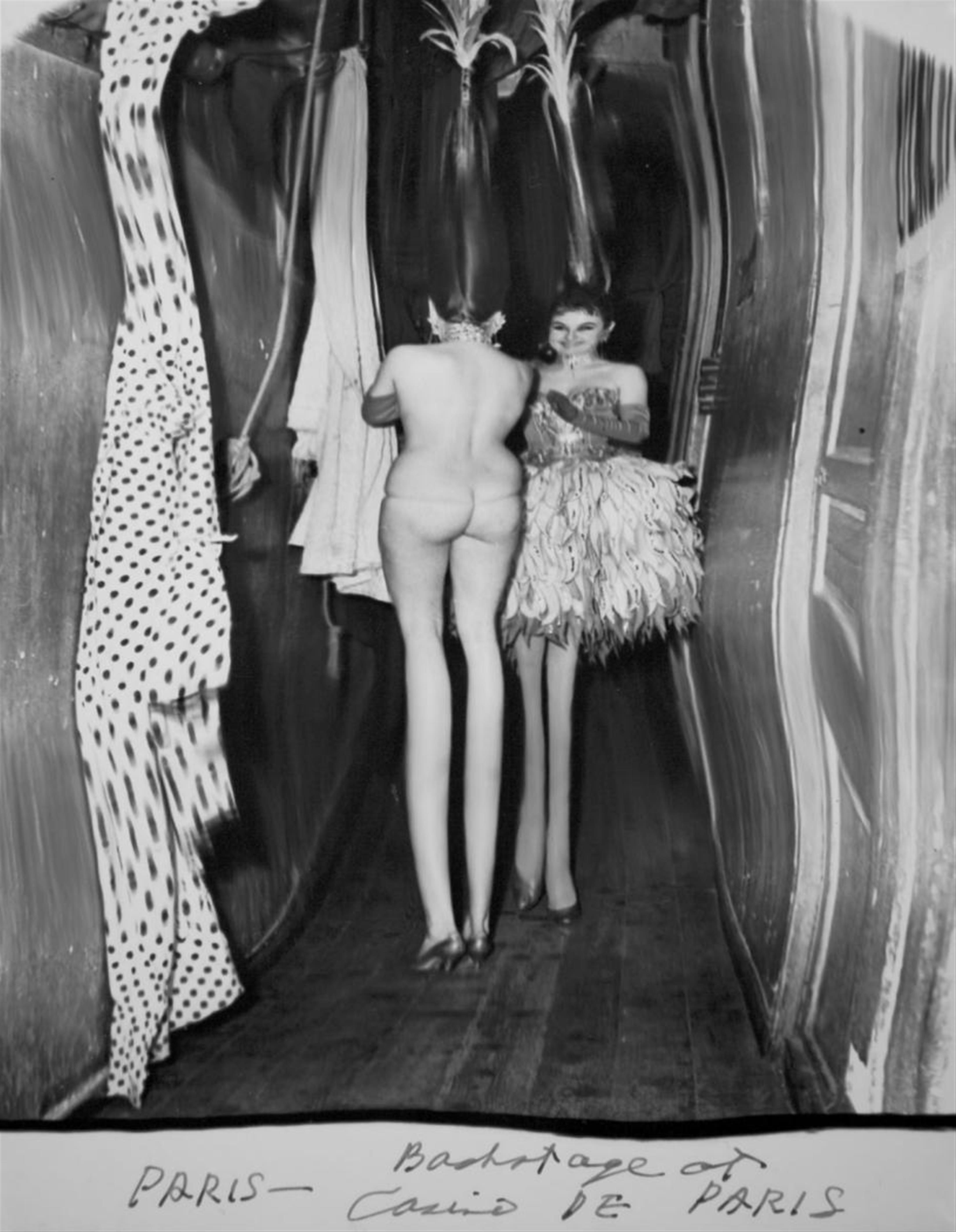 Weegee (Arthur Fellig) - BACKSTAGE AT CASINO DE PARIS - image-1