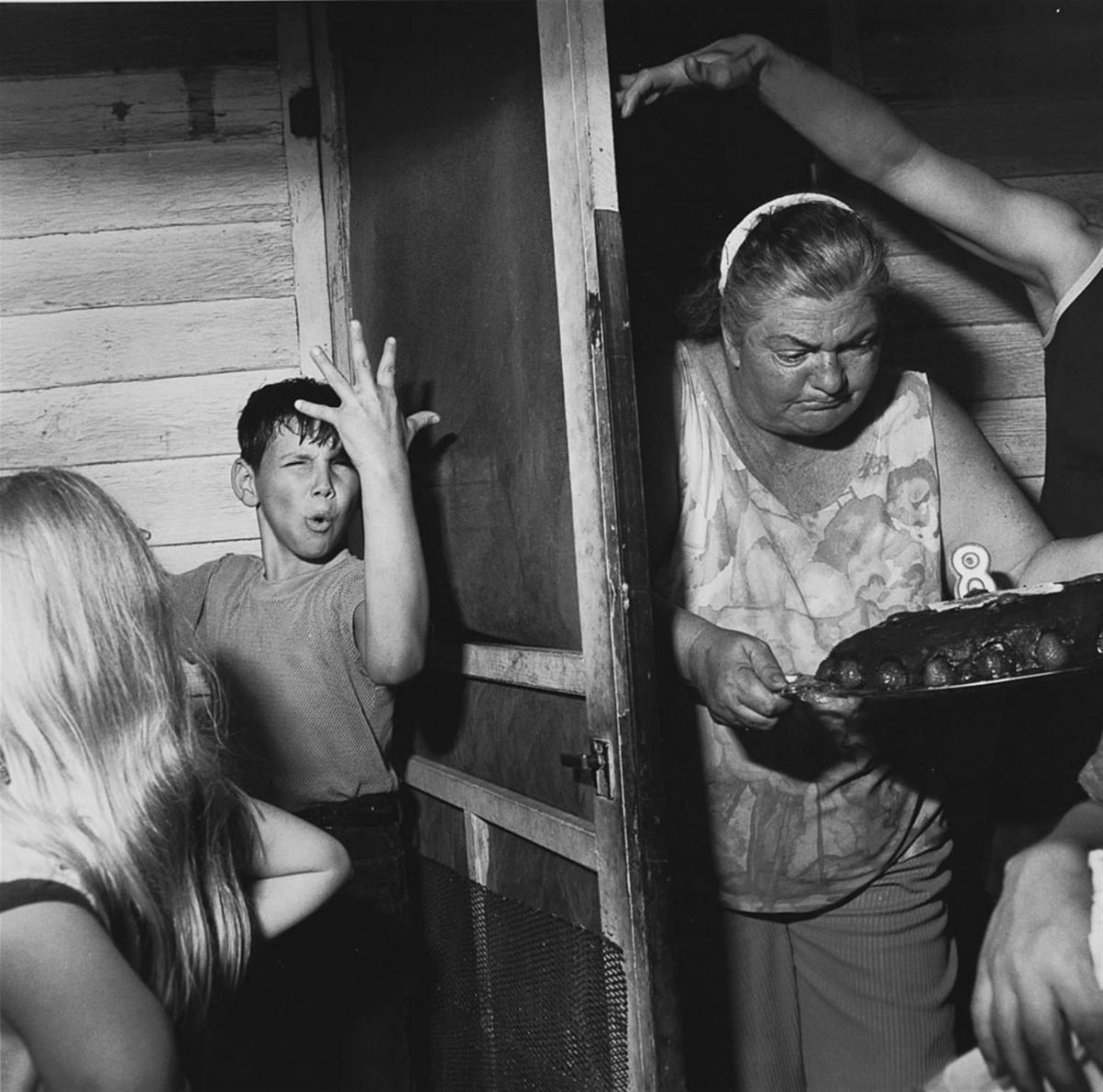 Larry Fink - PAT SABATINE'S EIGHTH BIRTHDAY PARTY - image-1