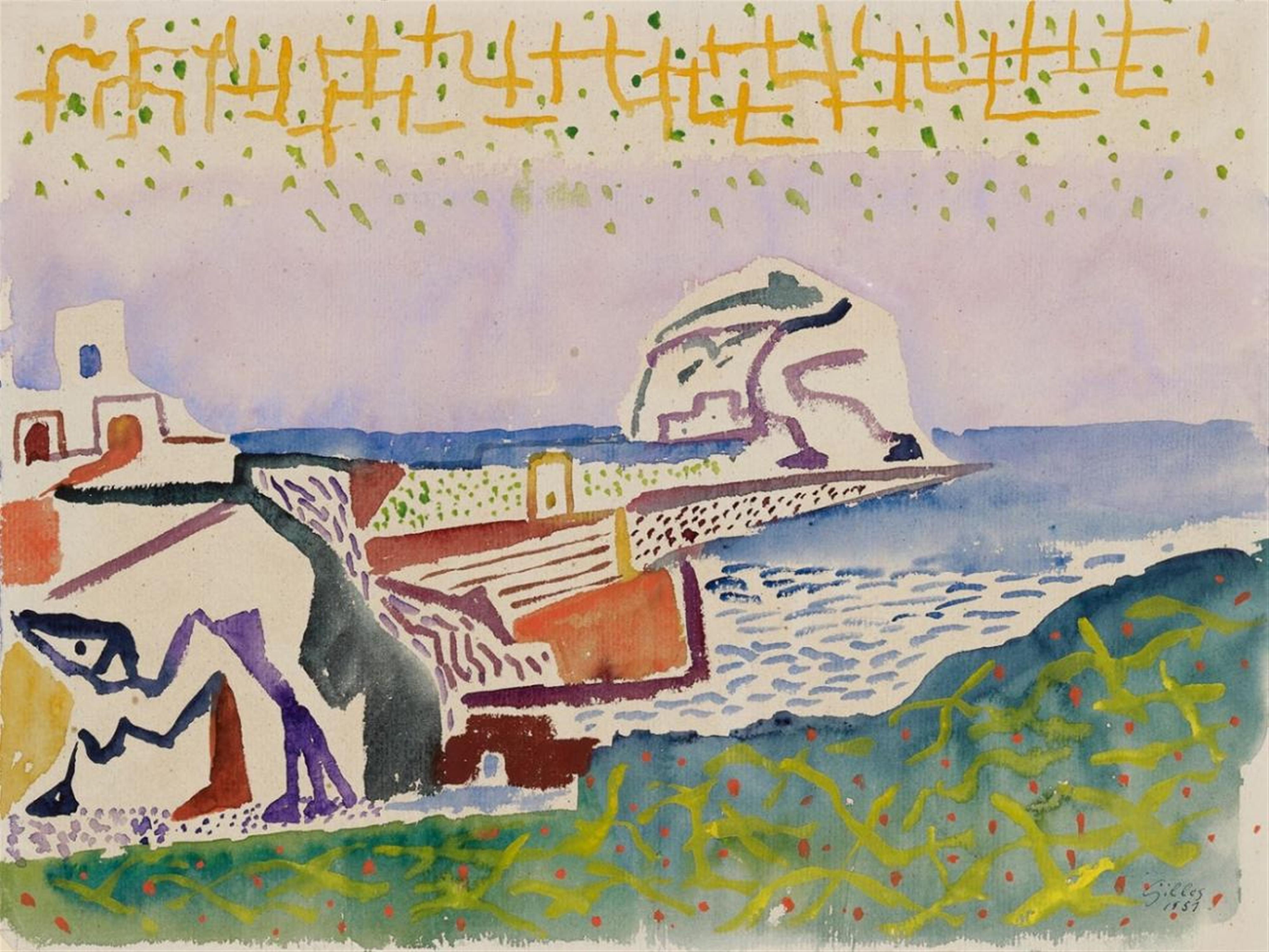 Werner Gilles - Coastal Landscape near Sant Angelo - image-1