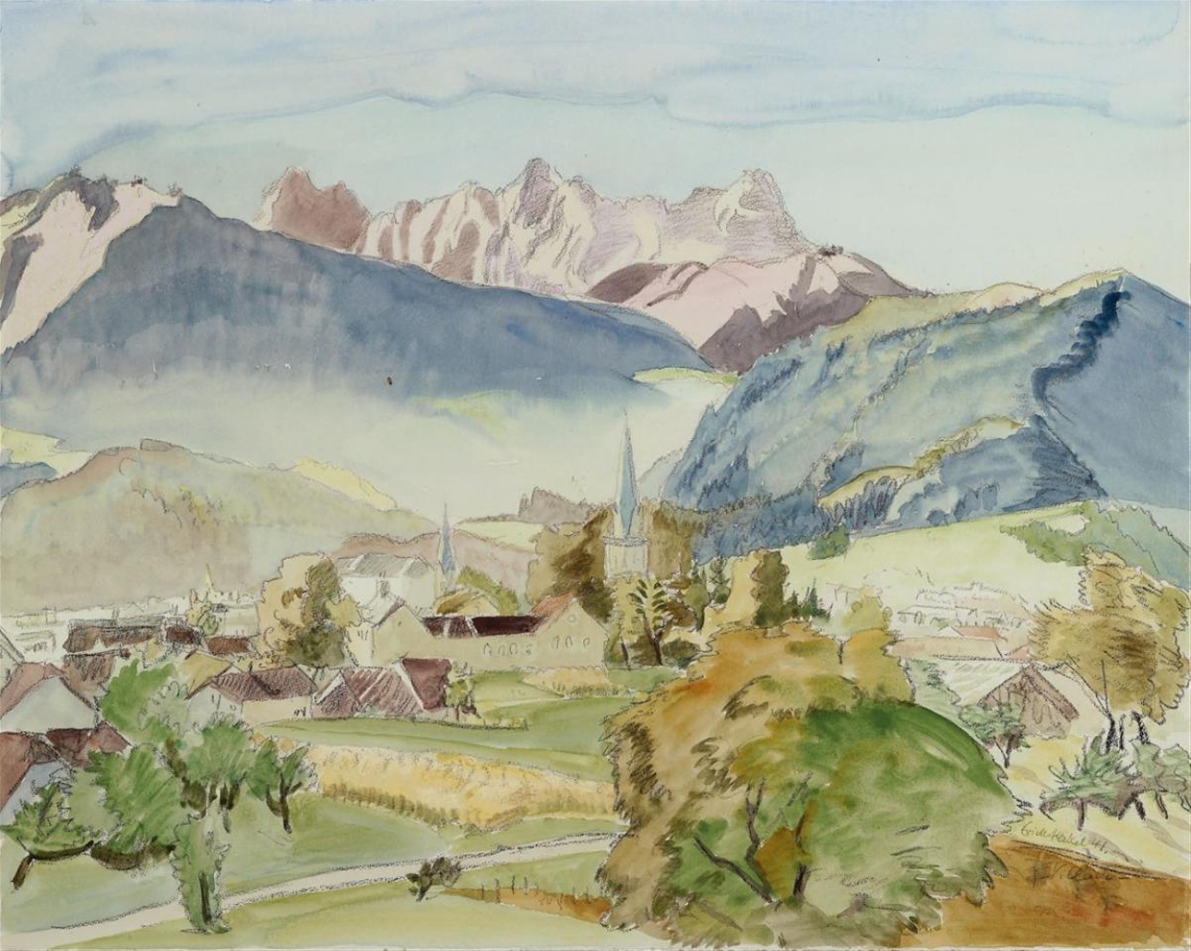 Erich Heckel - Mountain Village - image-1