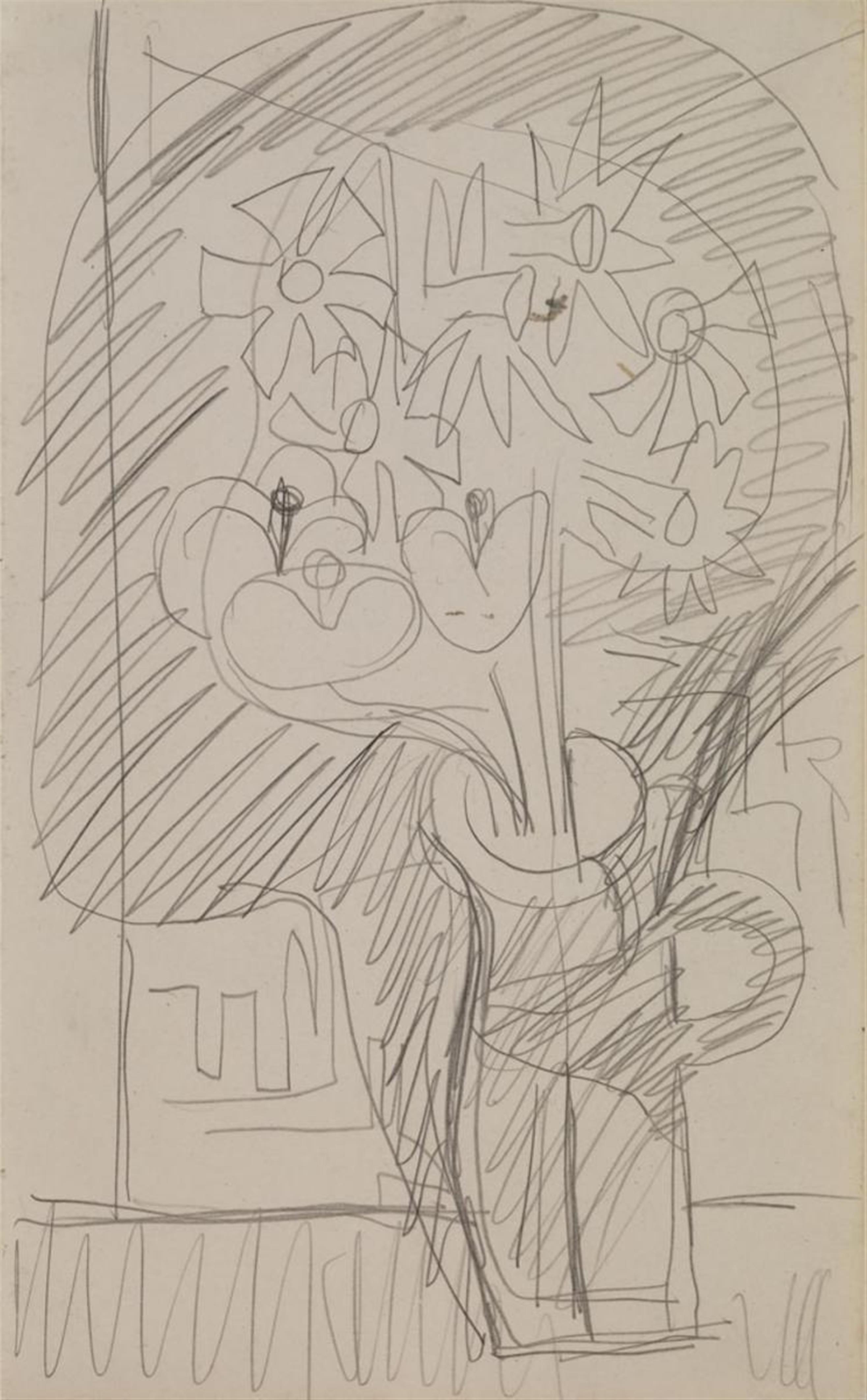 Ernst Ludwig Kirchner - Blumenstilleben (Osterglocken in einem Henkelkrug) - image-1