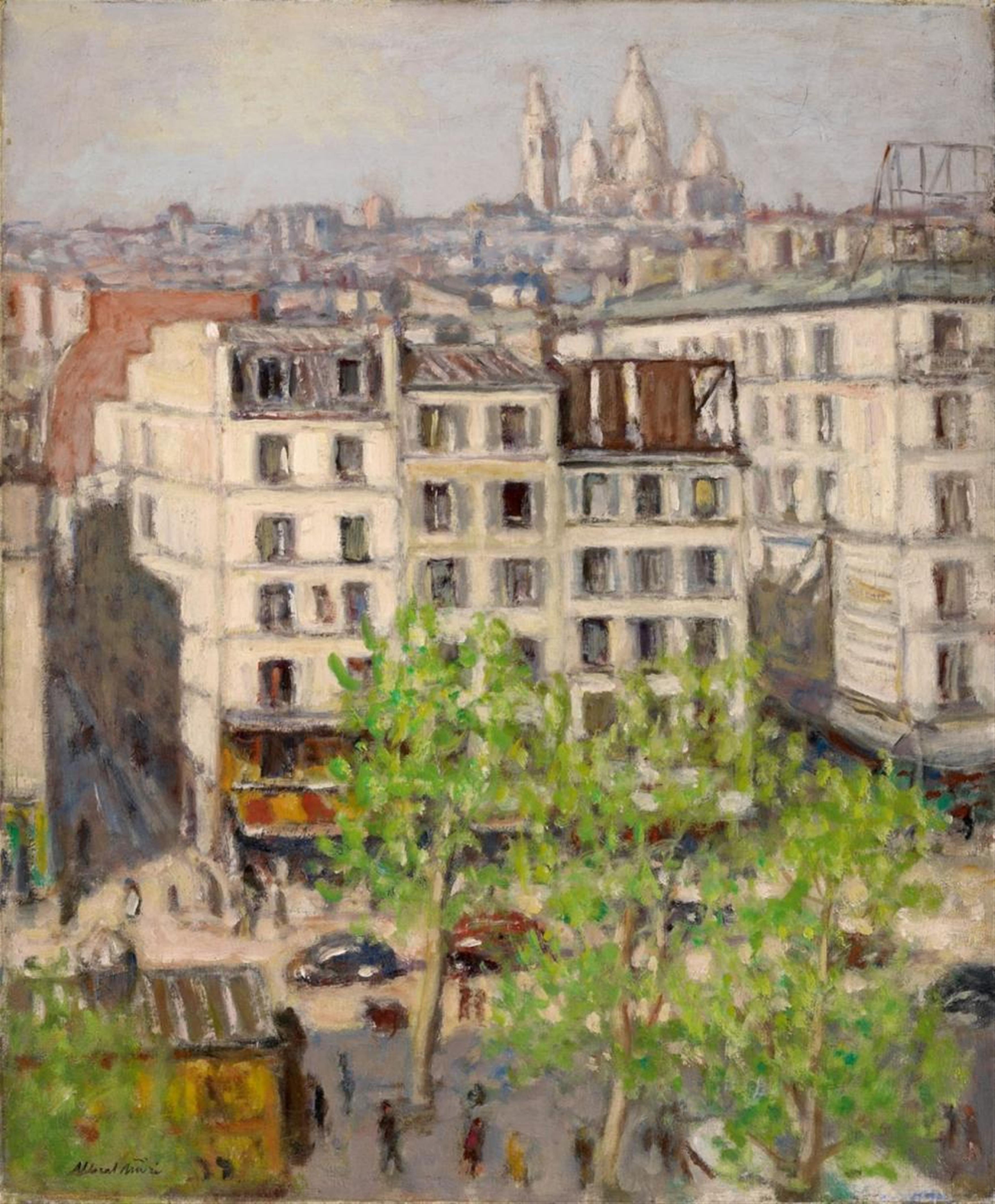Albert André - Boulevard de Clichy, Printemps - image-1