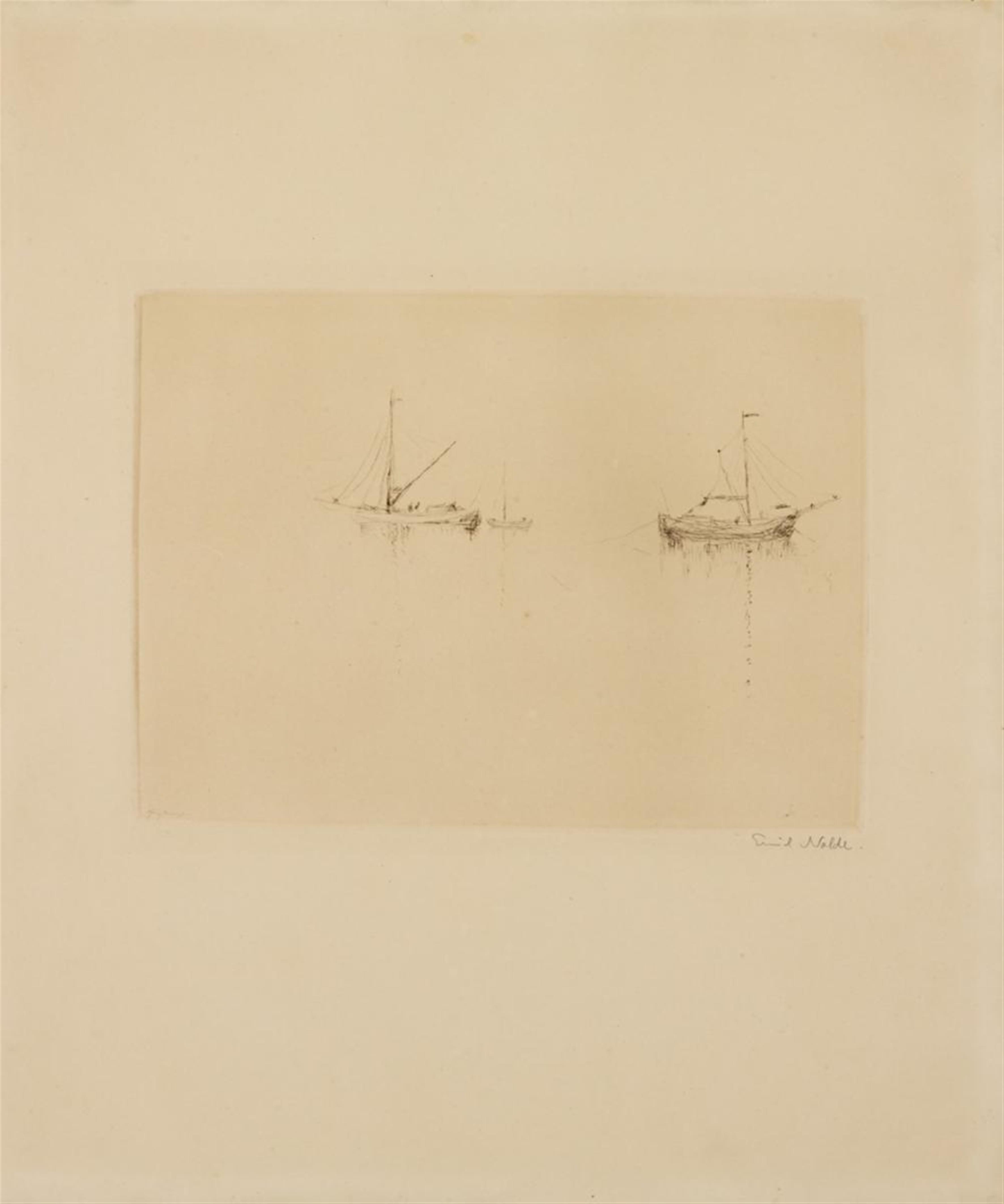 Emil Nolde - Ships without Wind - image-1