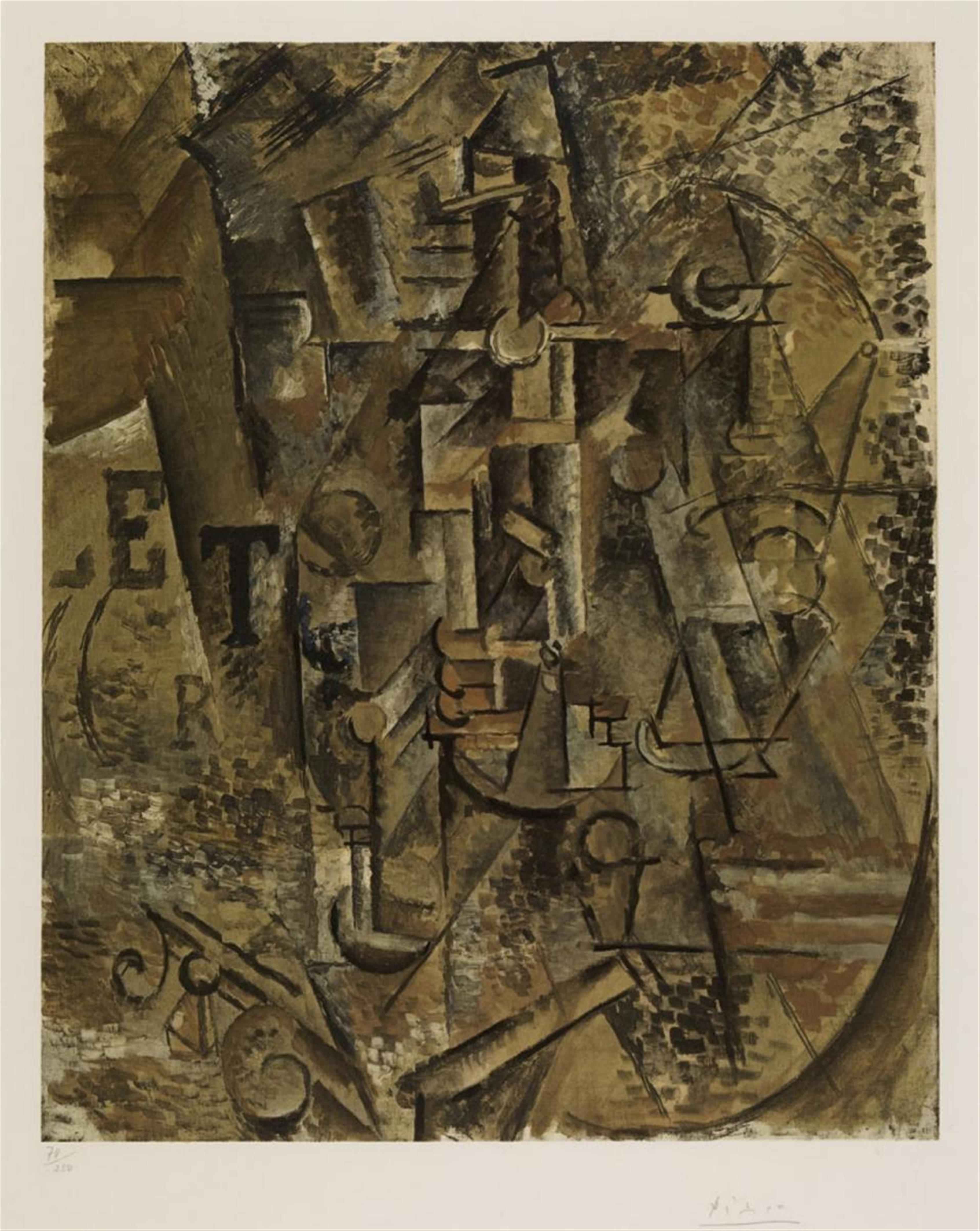 After Pablo Picasso - La Bouteille de Rhum - image-1