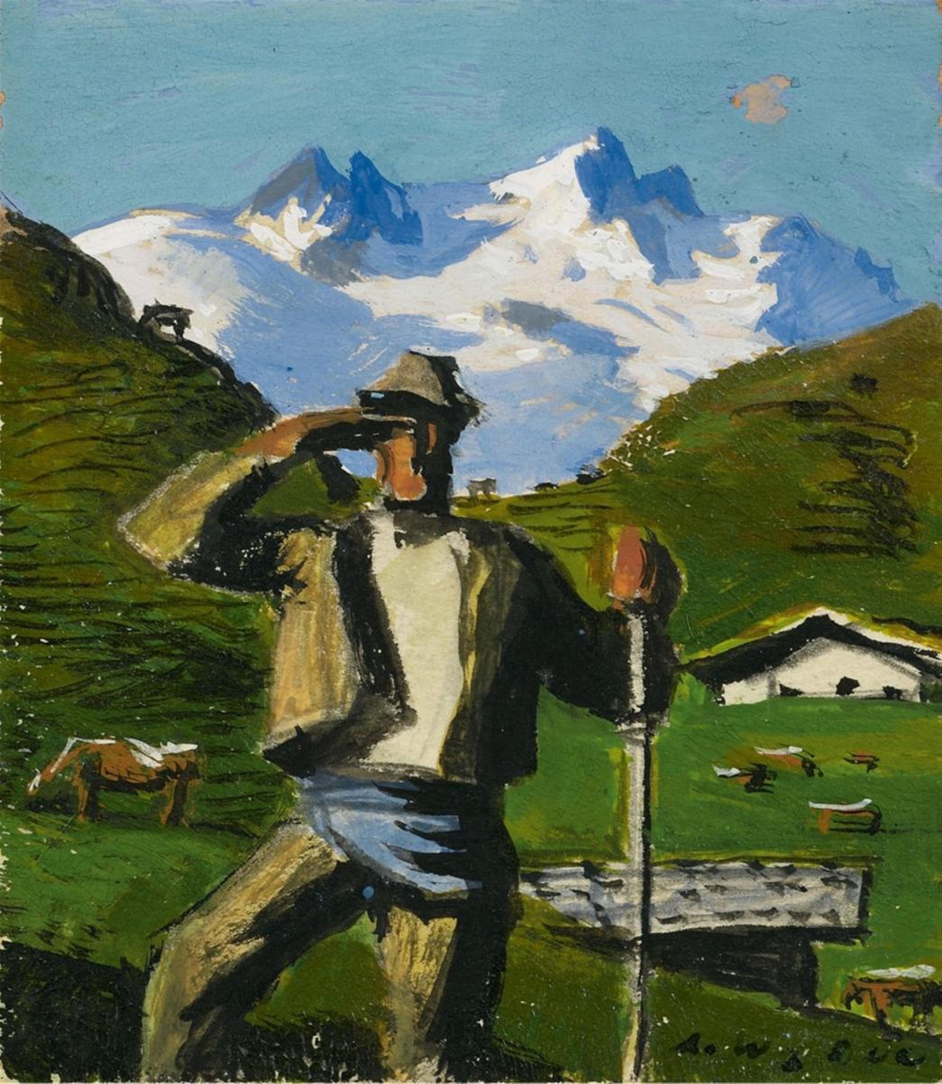 Alfons Walde - Wanderer in Tirol - image-1