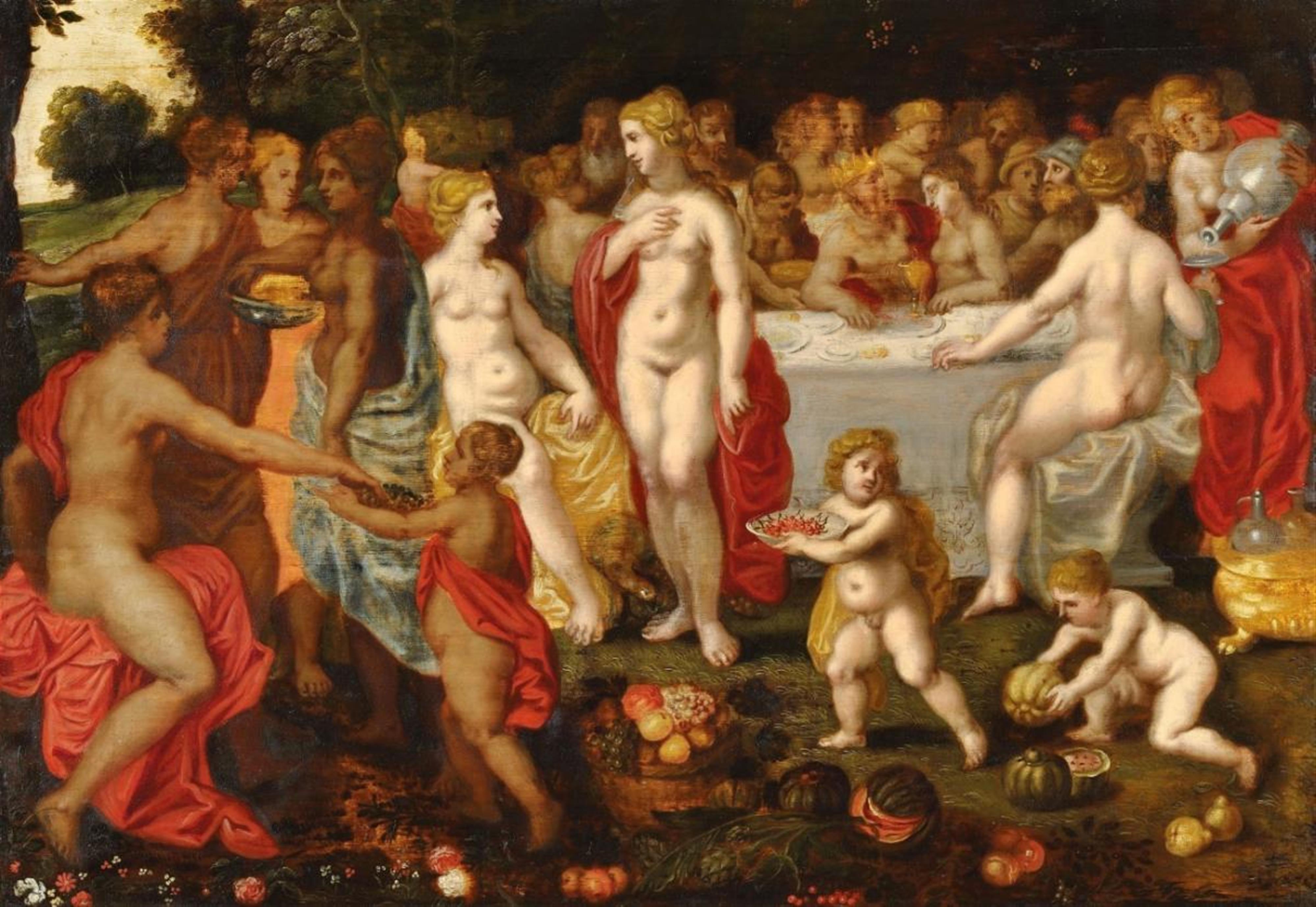 Hendrick van Balen, circle of - THE WEDDING OF PELEUS AND THETIS - image-1