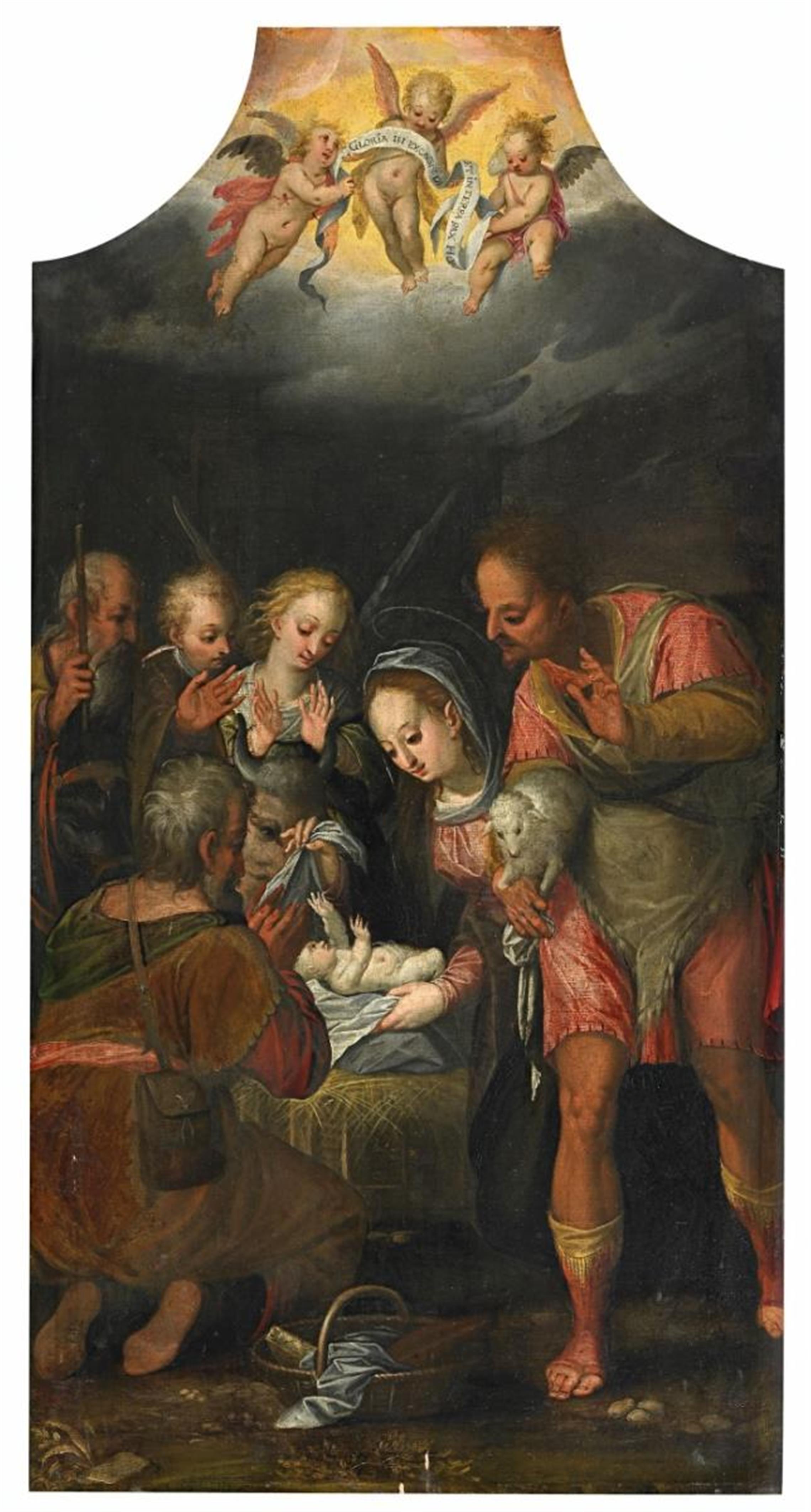 Westphalian School (?), first half 17th century - ADORATION OF THE SHEPHERDS ADORATIO OF THE MAGI - image-2