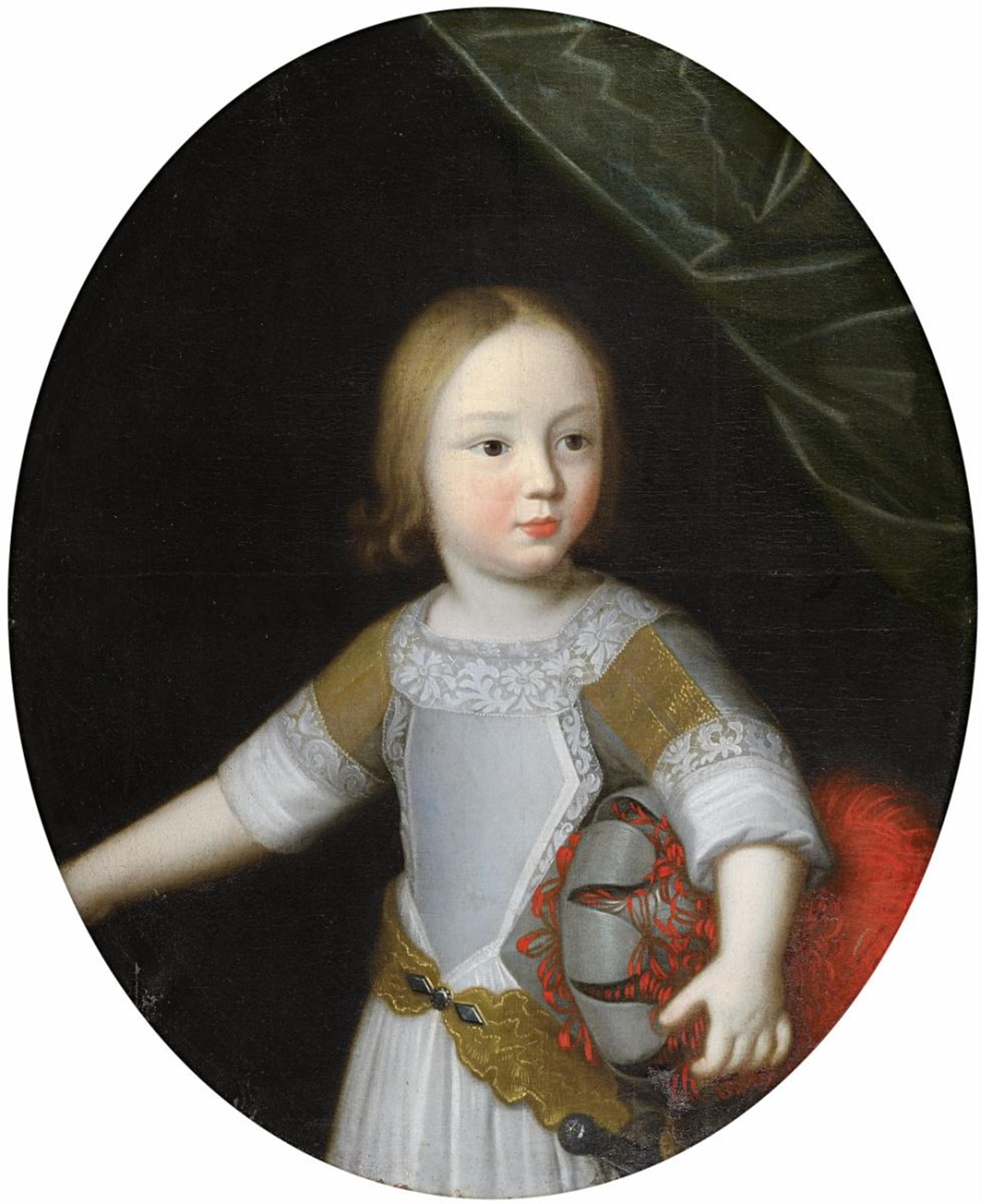 German School, 17th century - PORTRAIT OF A BOY PORTRAIT OF A GIRL - image-1