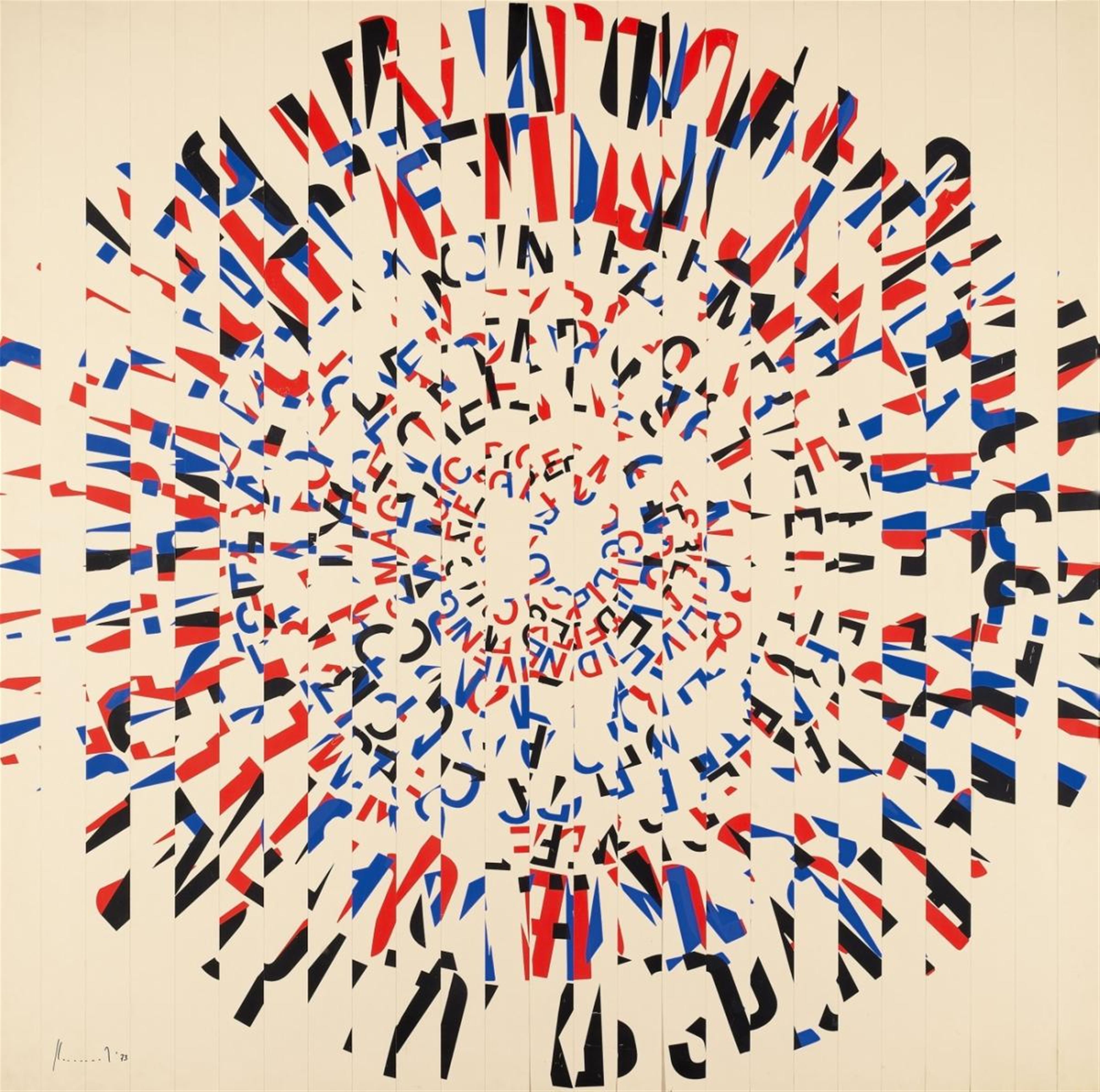 Ferdinand Kriwet - UNTITLED (CIRCULAR LETTER) - image-1